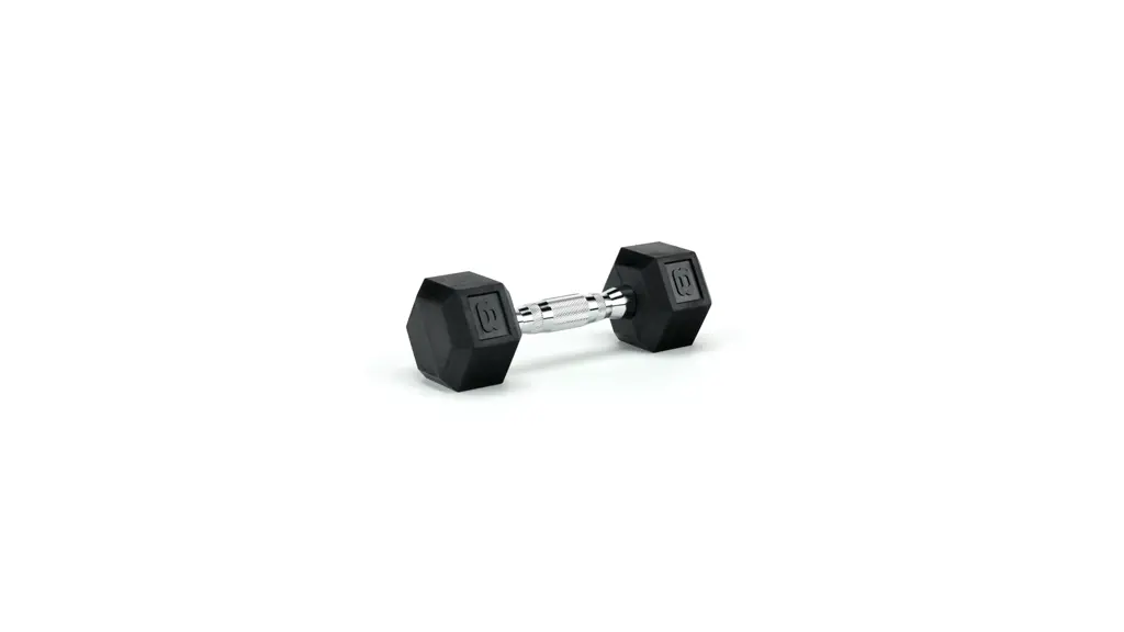 CAP Rubber Hex Coated Dumbbell Single - Image 3