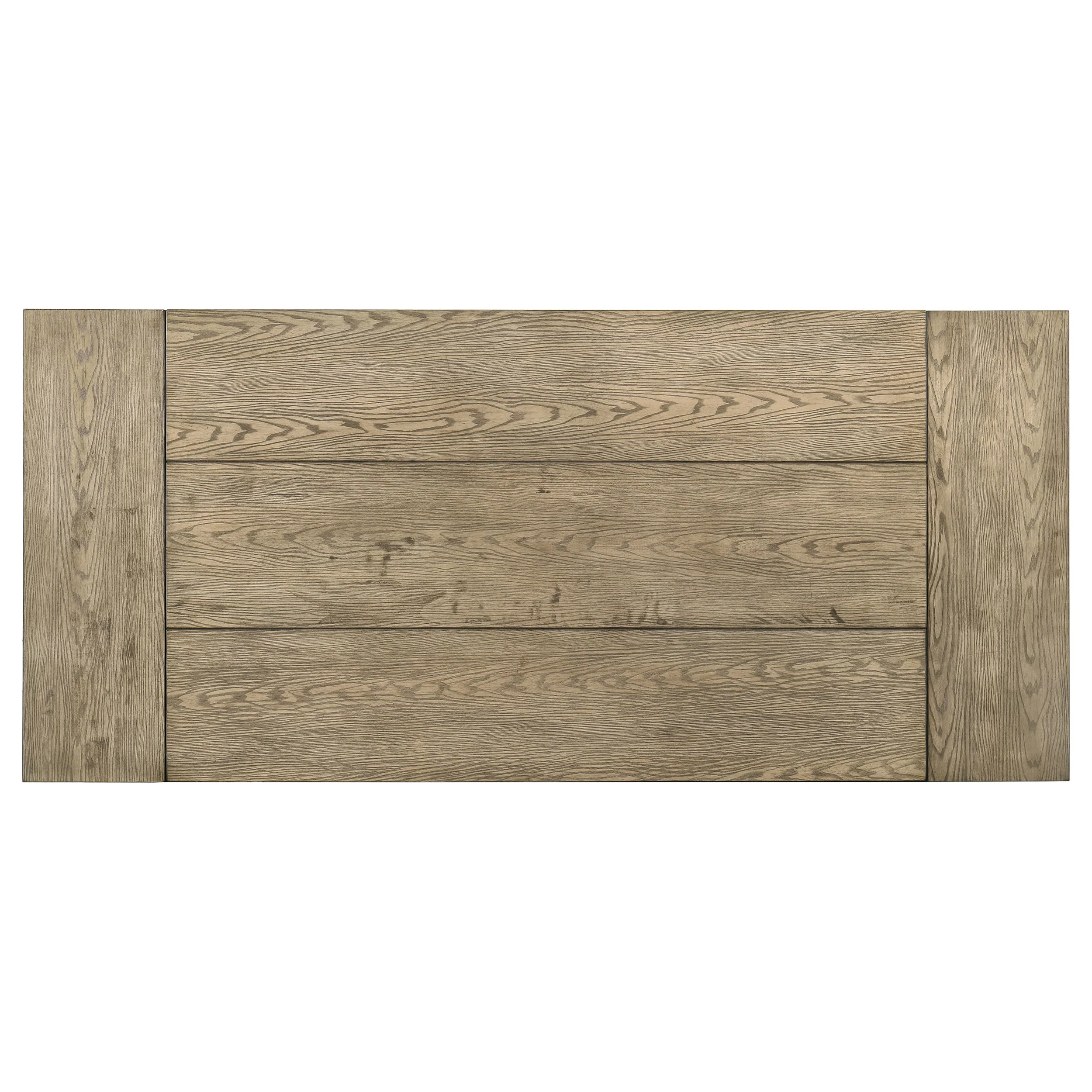 Cardova 87-Inch Solid Wood Extension Dining Table Vineyard Oak - Image 13
