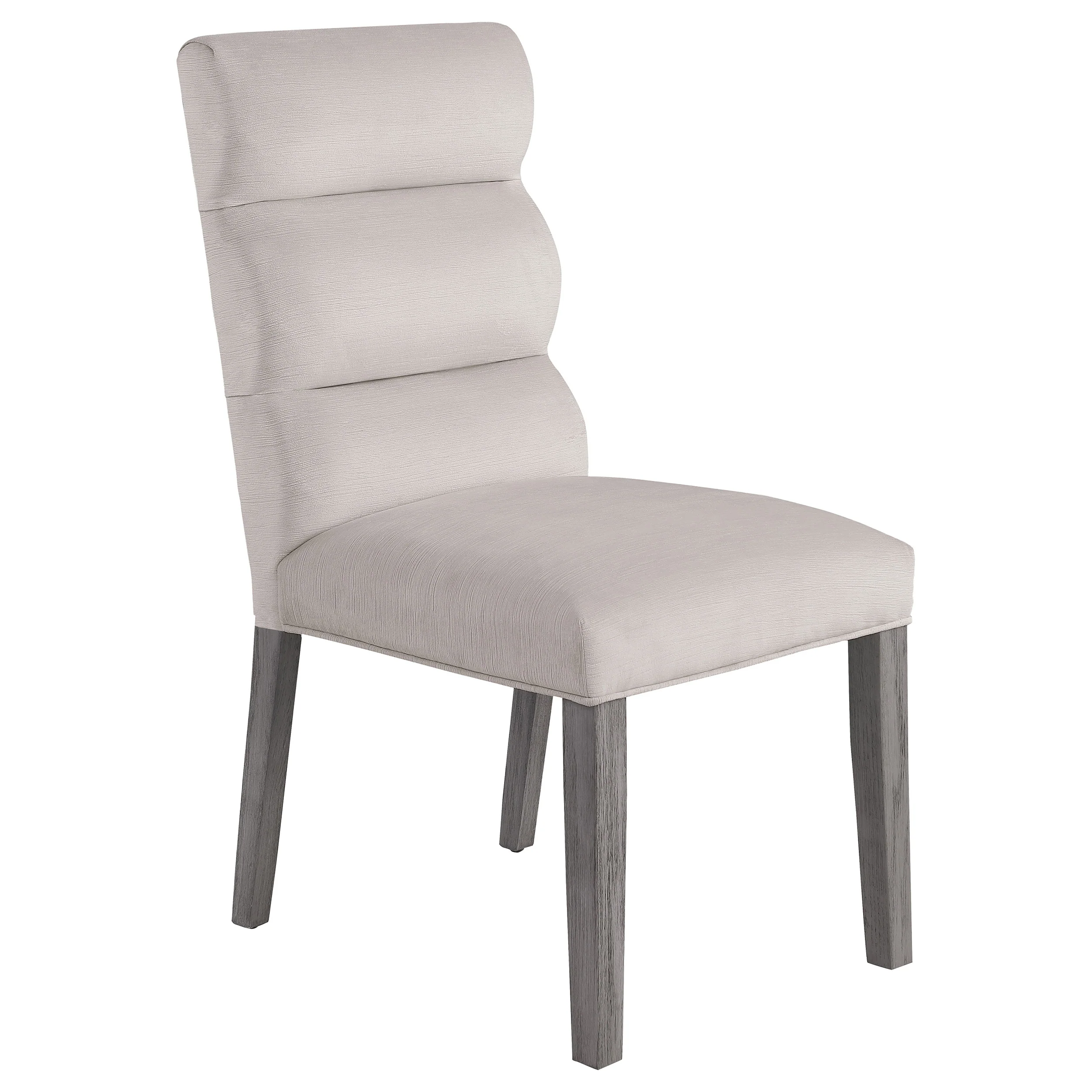 Carla Velvet Upholstered Dining Side Chair Stone - Image 2