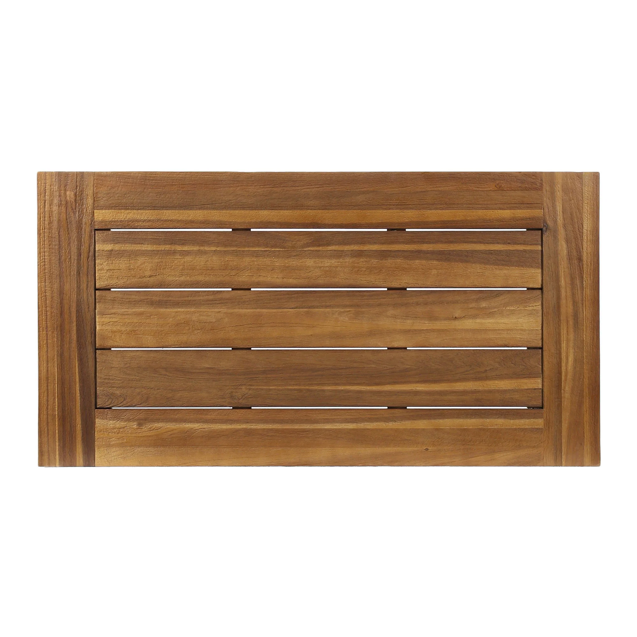 Carlisle - Industrial Coffee Table With And Slat Panel Design - Natural - Image 2