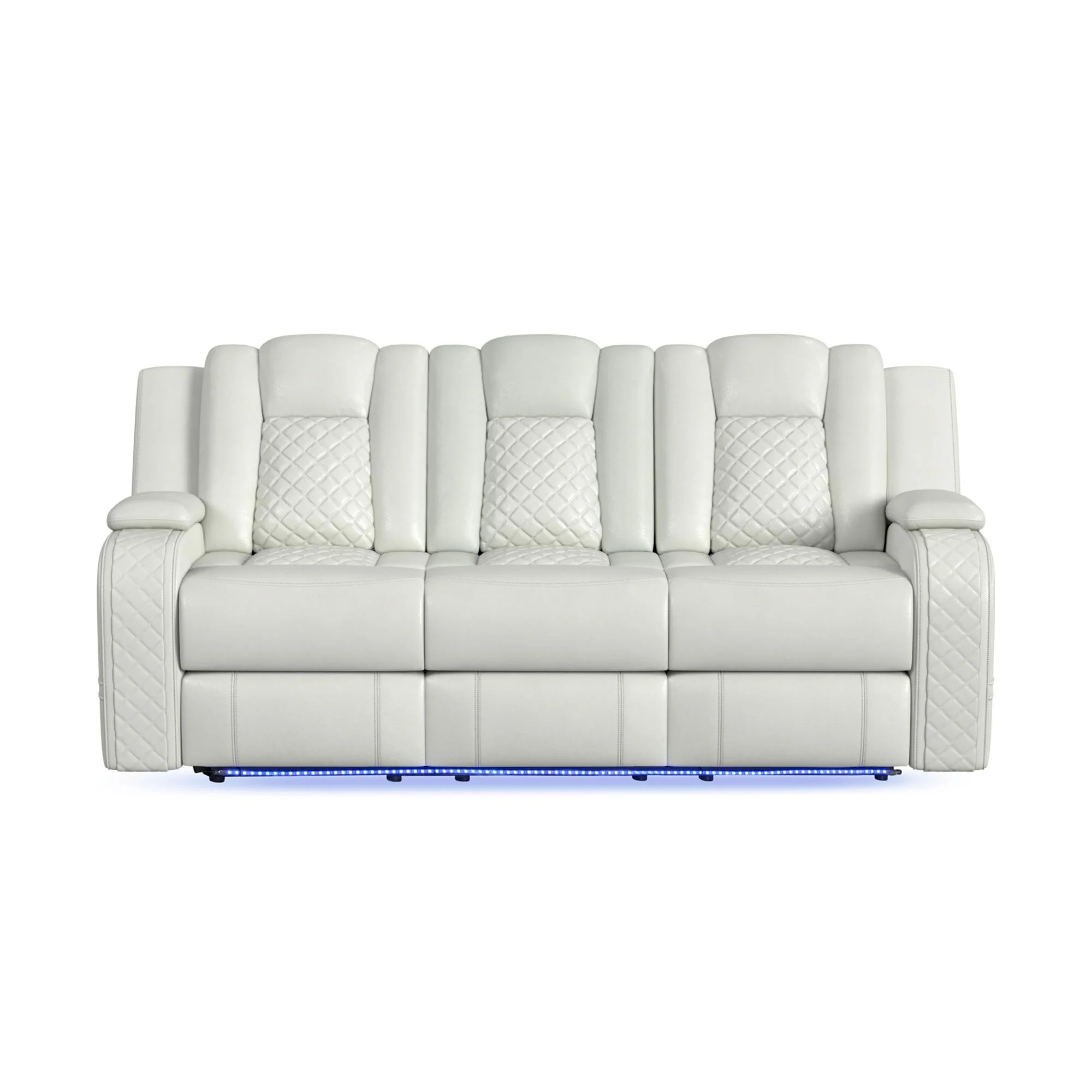 Carlo - Power Motion Sofa With Power Headrest, Dropdown Table, Power Strip, LED And Reading Light - Image 8