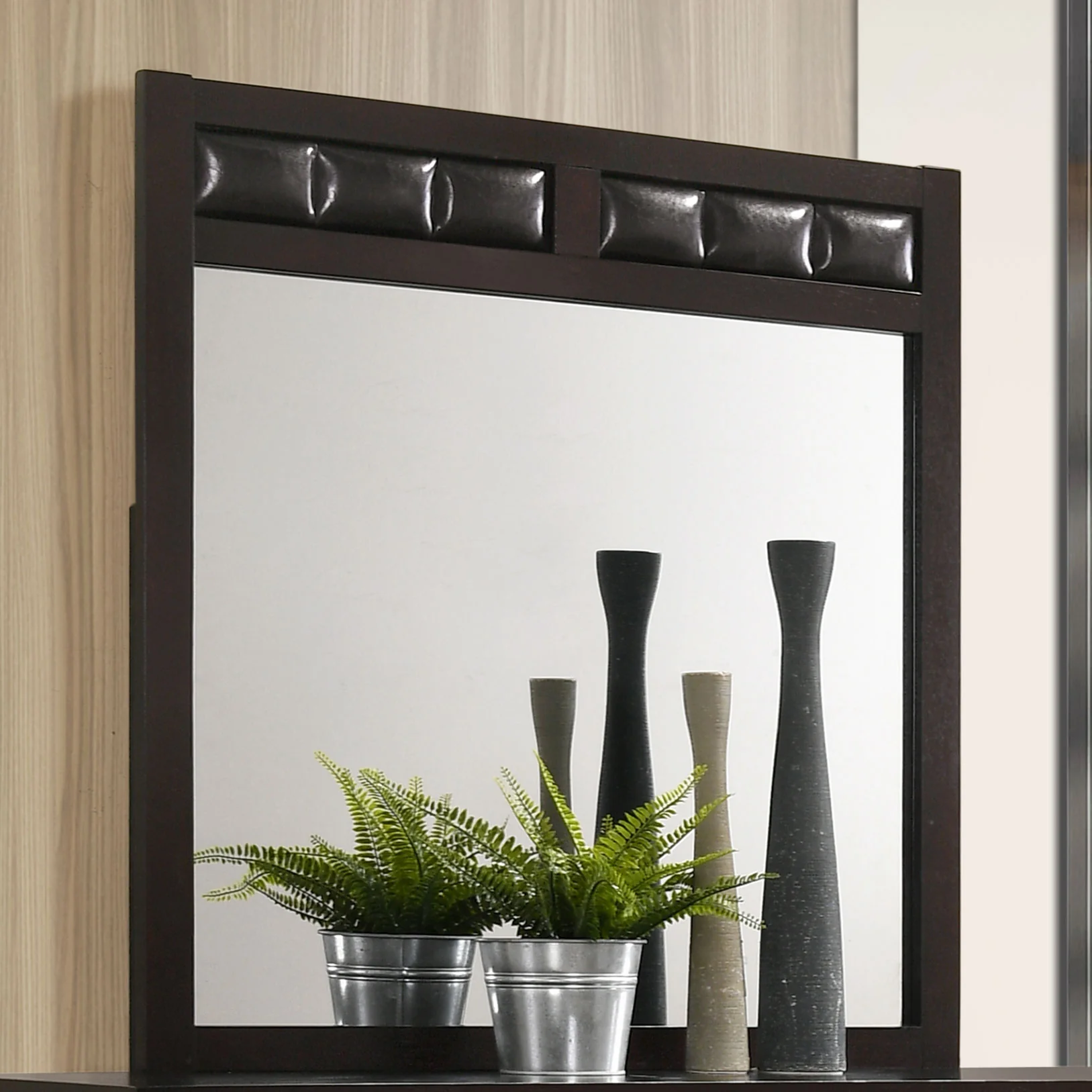 Carlton Dresser Mirror Cappuccino - Image 4