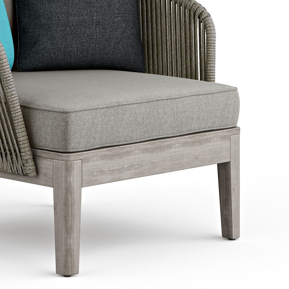 Carmel - Outdoor Conversation Chair - Sand Drift - Image 7