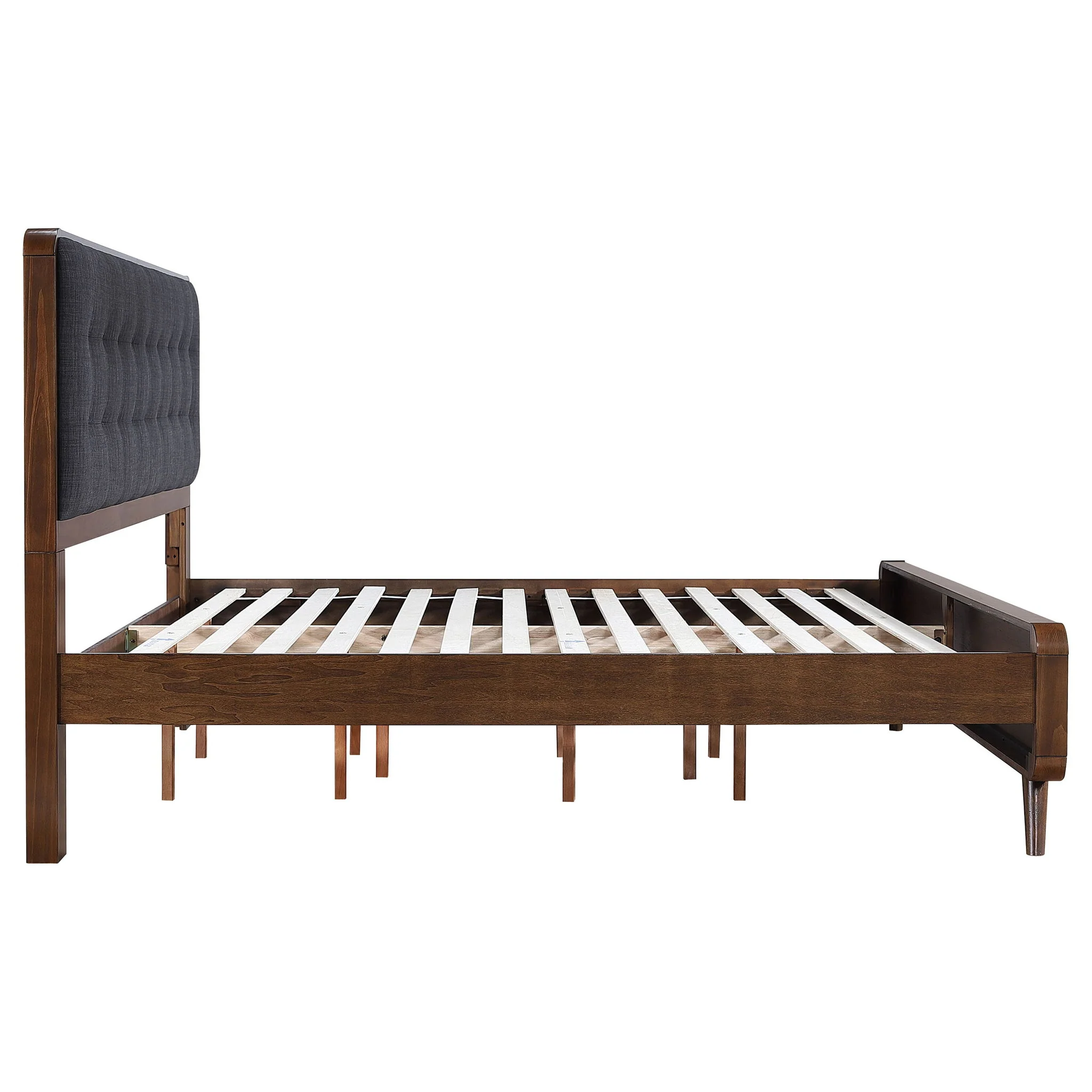 Carson Carrington - Platform Bed With Tufted Upholstery - Image 4