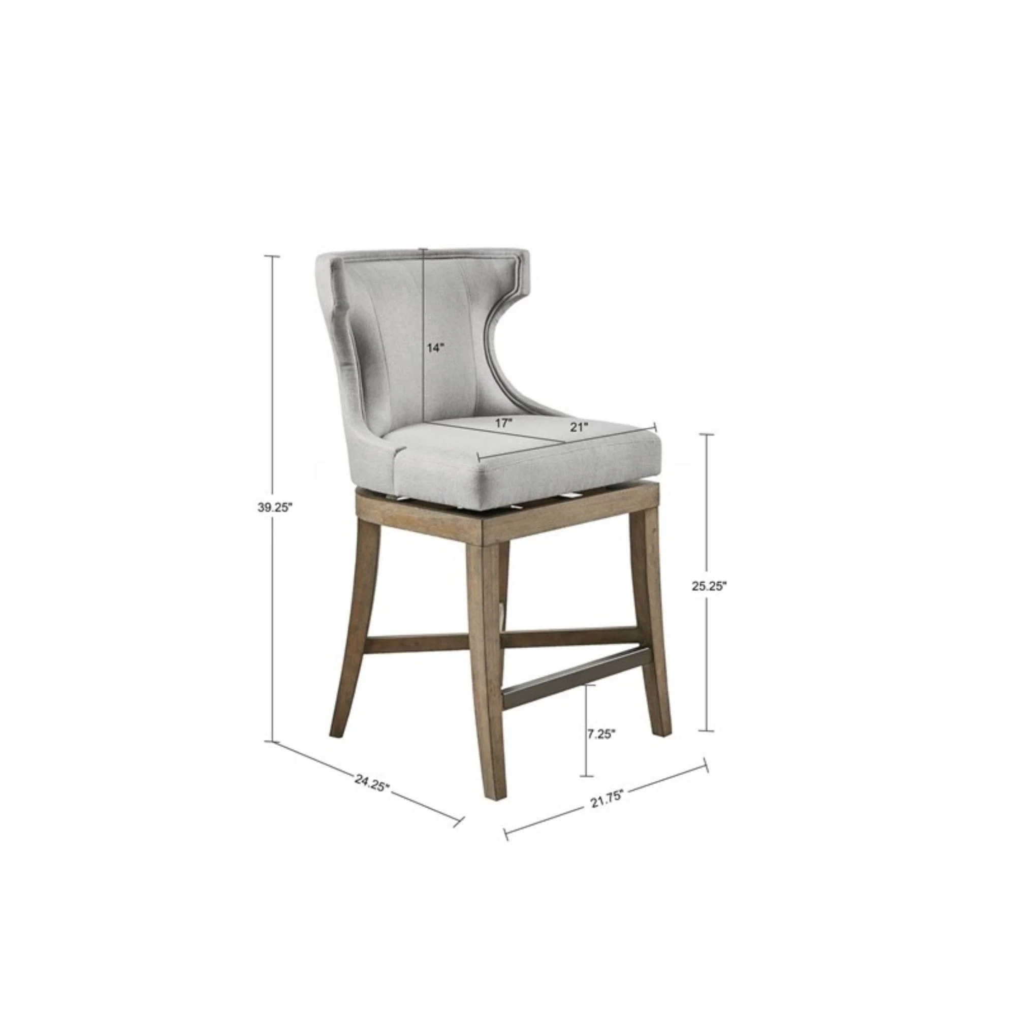 Carson - Counter Stool With Swivel Seat - Image 20