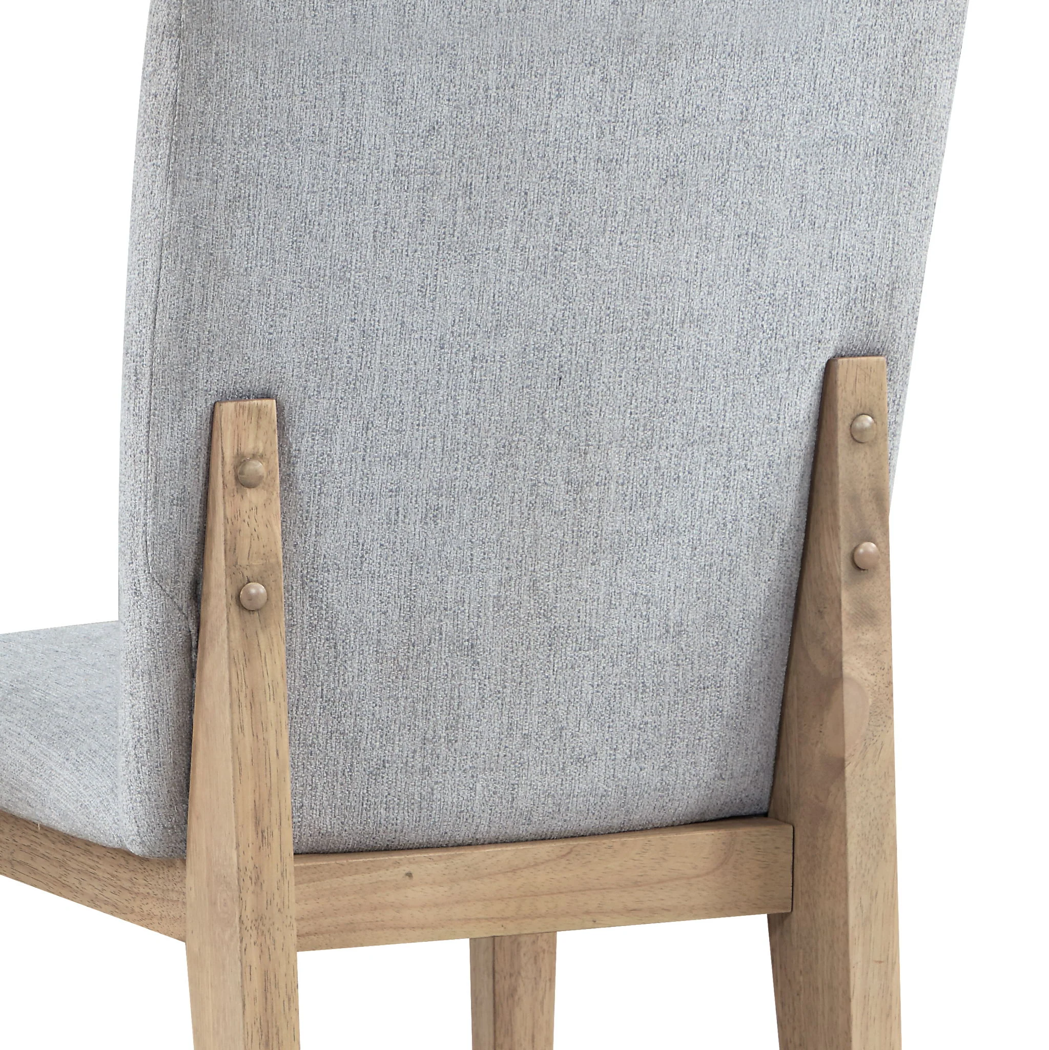 Caspian - And Oak Finish Dining Chair (Set of 2) - Gray - Image 4