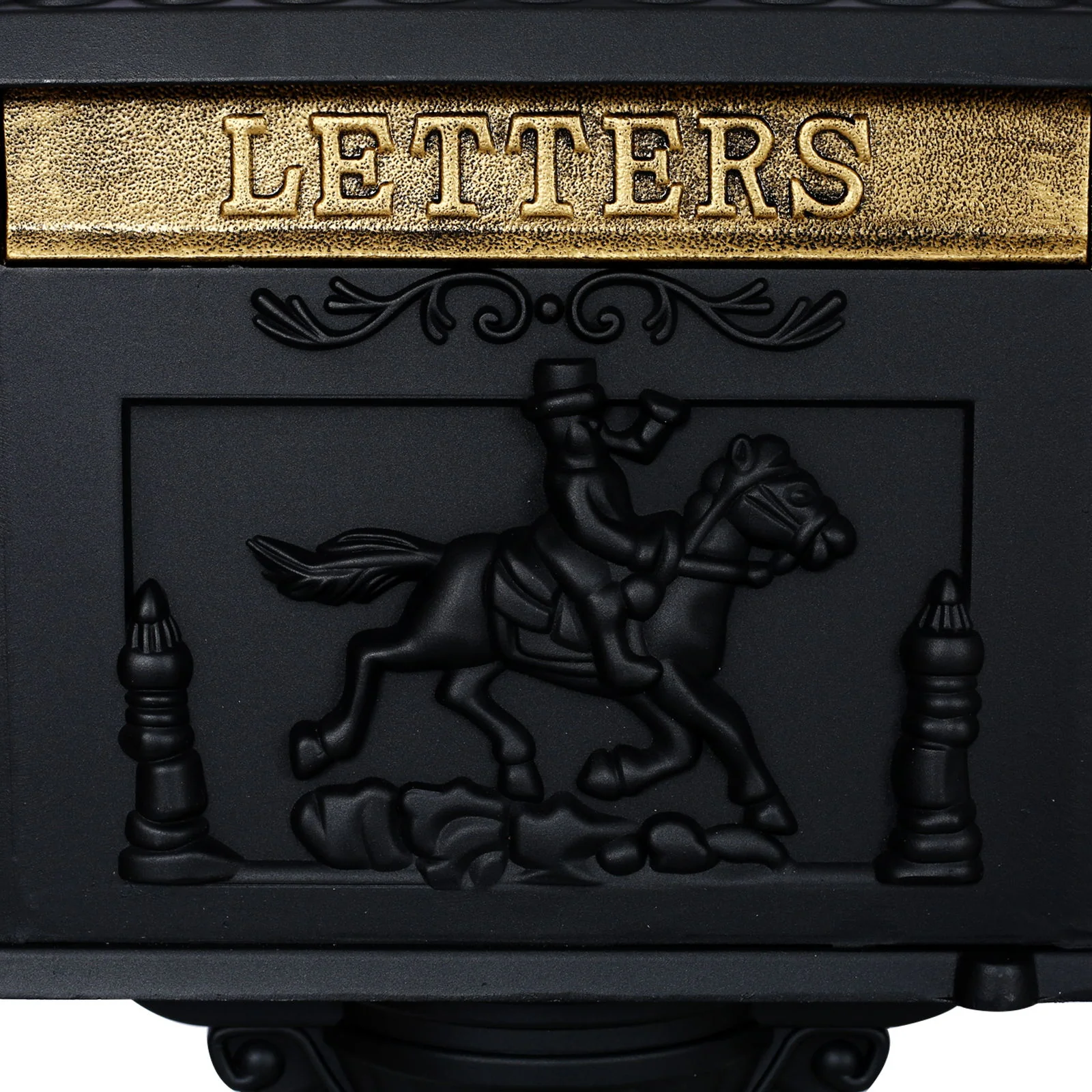 Cast Aluminum Mail Box, Postal Box, Mailbox - Image 15