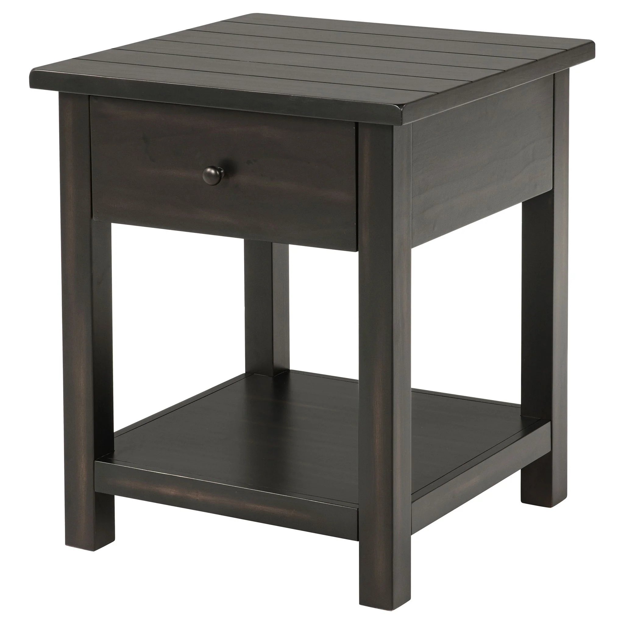Castleton - 1 Drawer Wood End Table With Shelf - Image 11