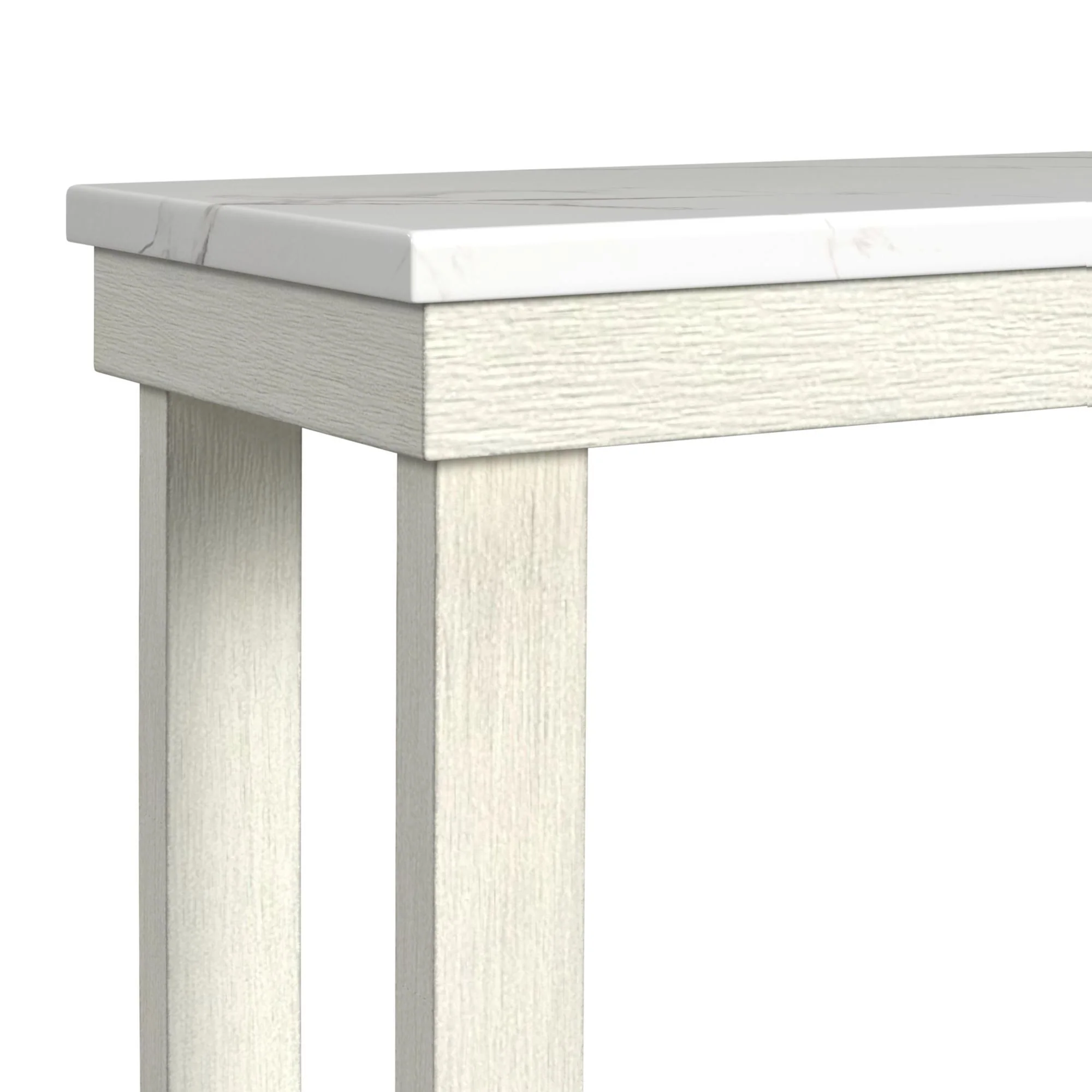 Catilin - Sofa Table - Brushed White - Image 3