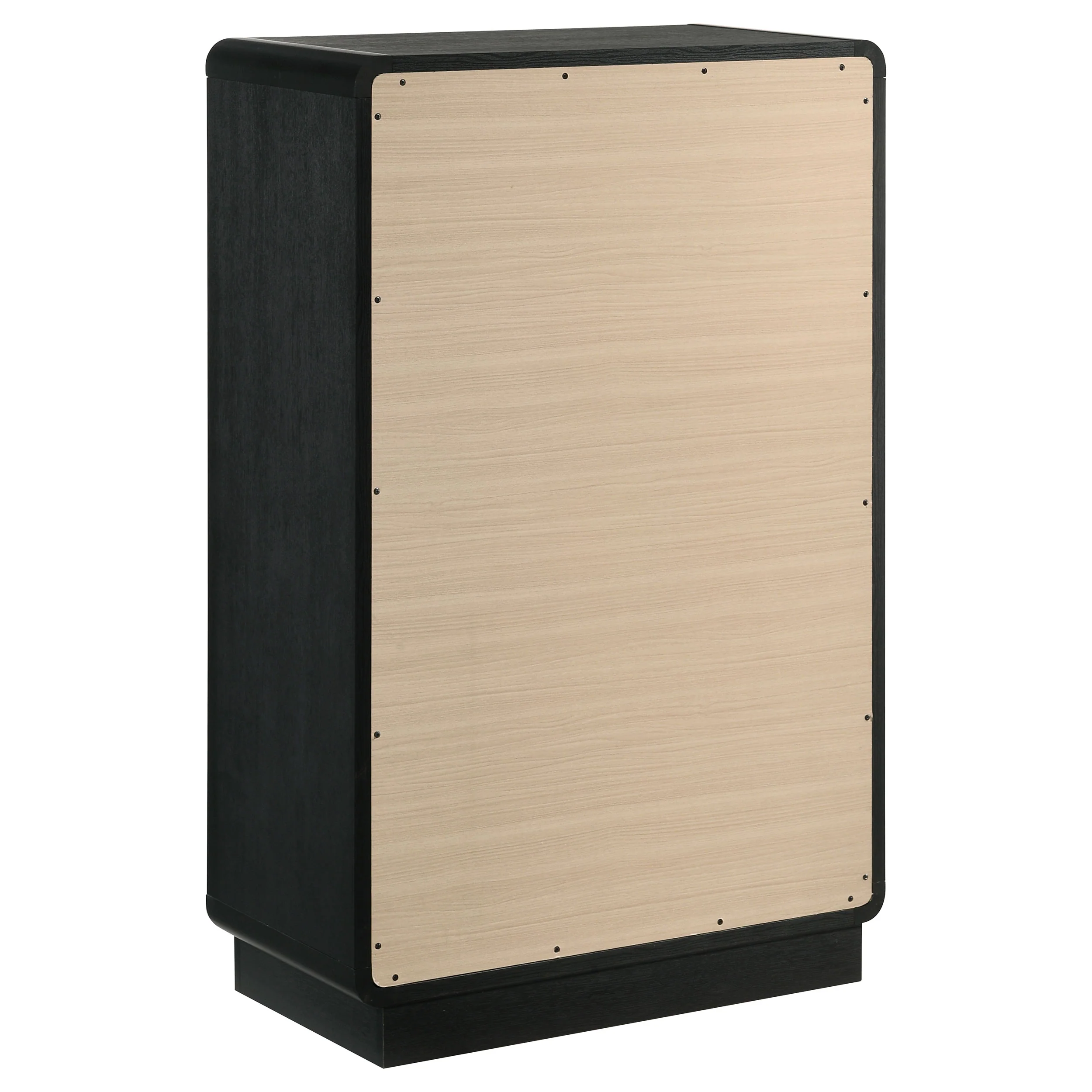 Cavelle 5-Drawer Chest of Drawers in Black - Image 8