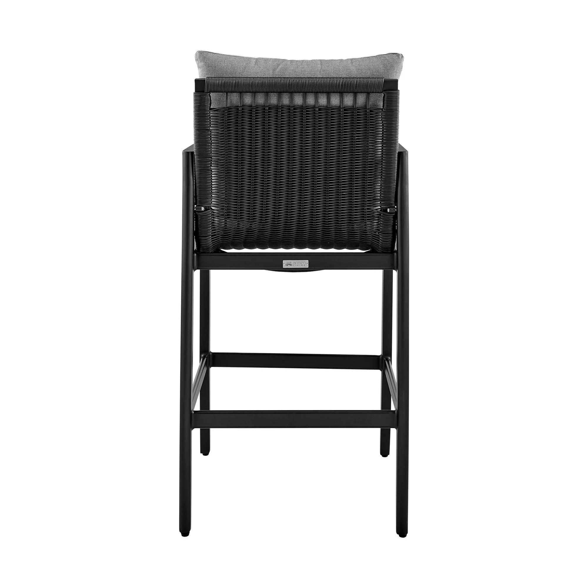 Cayman - Outdoor Patio Bar Stool With Cushions - Image 3