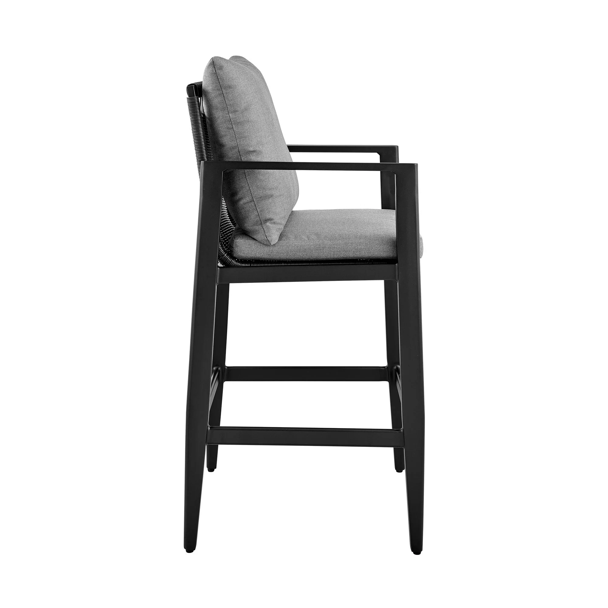 Cayman - Outdoor Patio Bar Stool With Cushions - Image 6