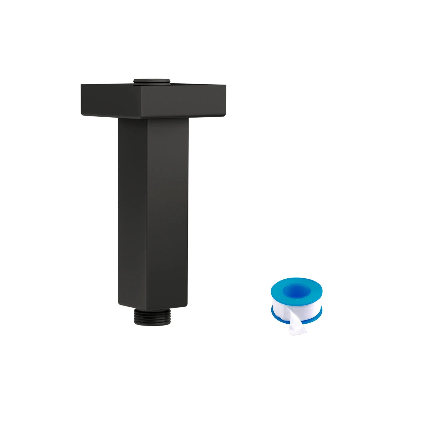 Ceiling Mounted Shower Arm With Flange Stainless Steel - Image 3