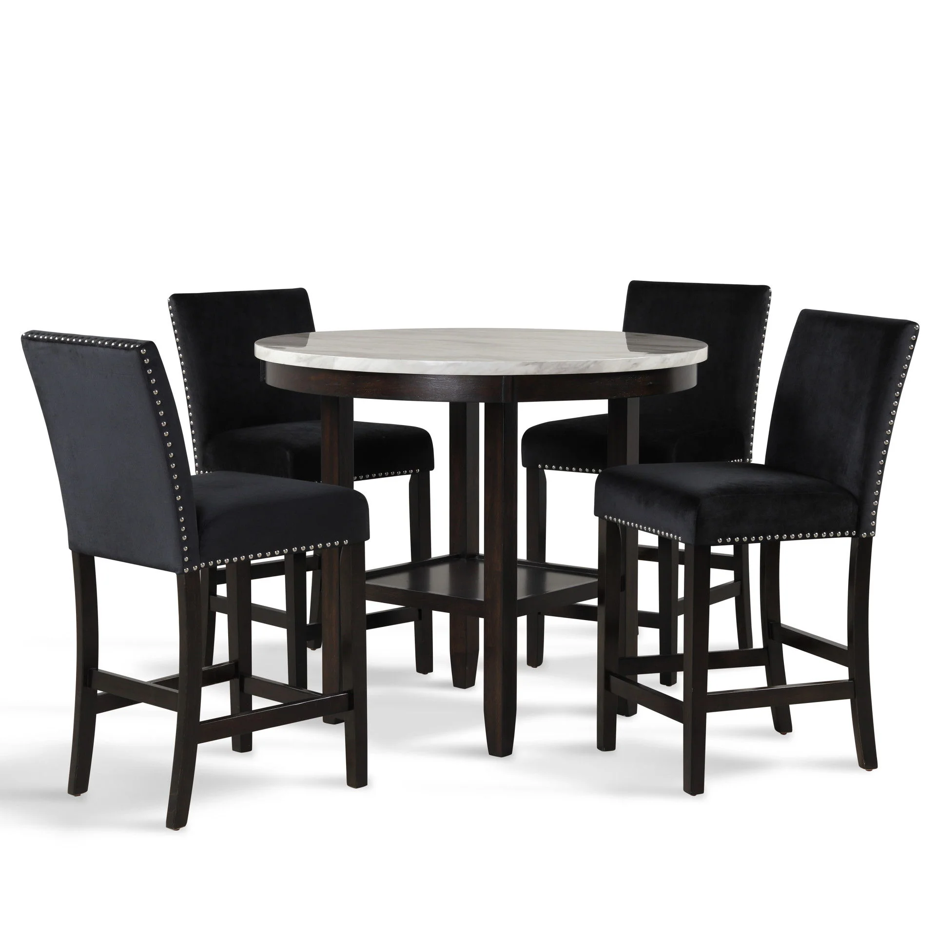 Celeste - Round Counter Table - Espresso - Image 4