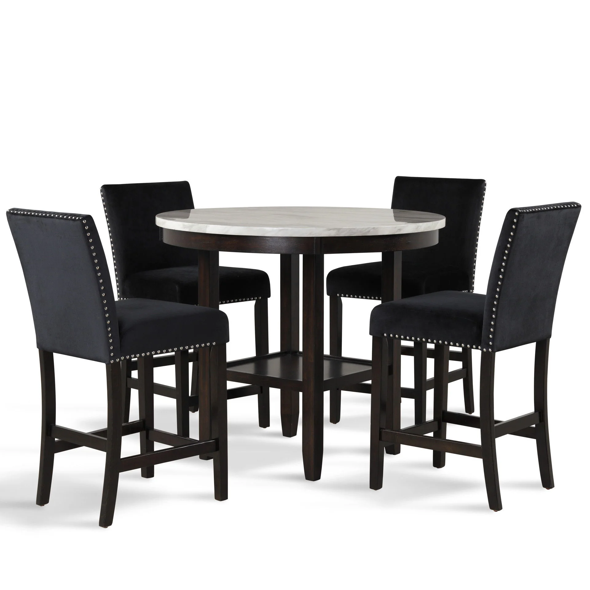 Celeste - Round Counter Table - Espresso - Image 5