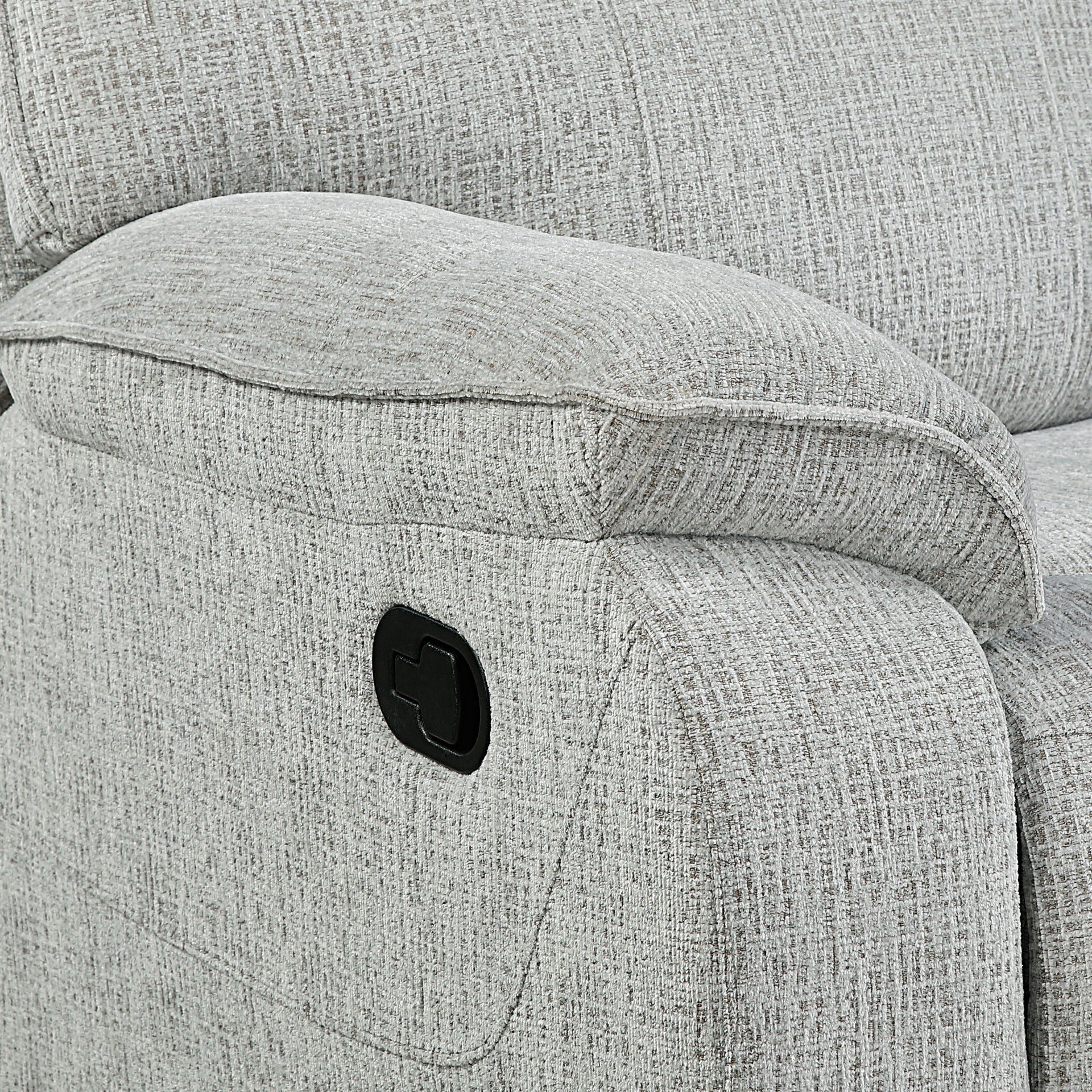Chablis - Glider Recliner With Heat And Massage - Mist Gray - Image 7
