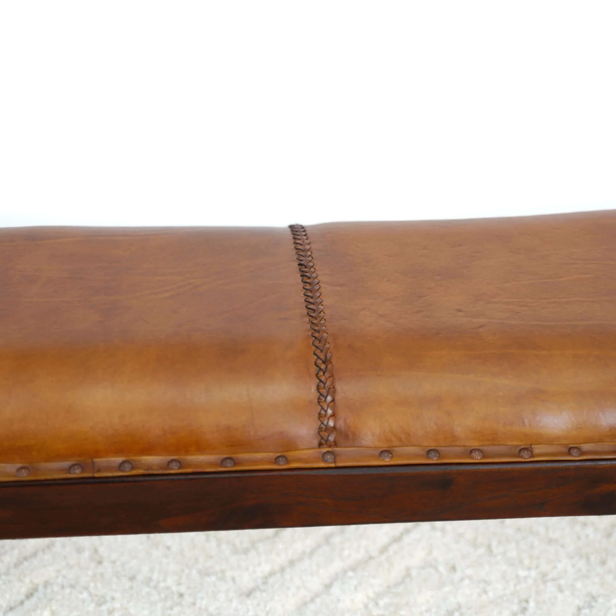 Chad - Bench - Brown / Tan - Image 5