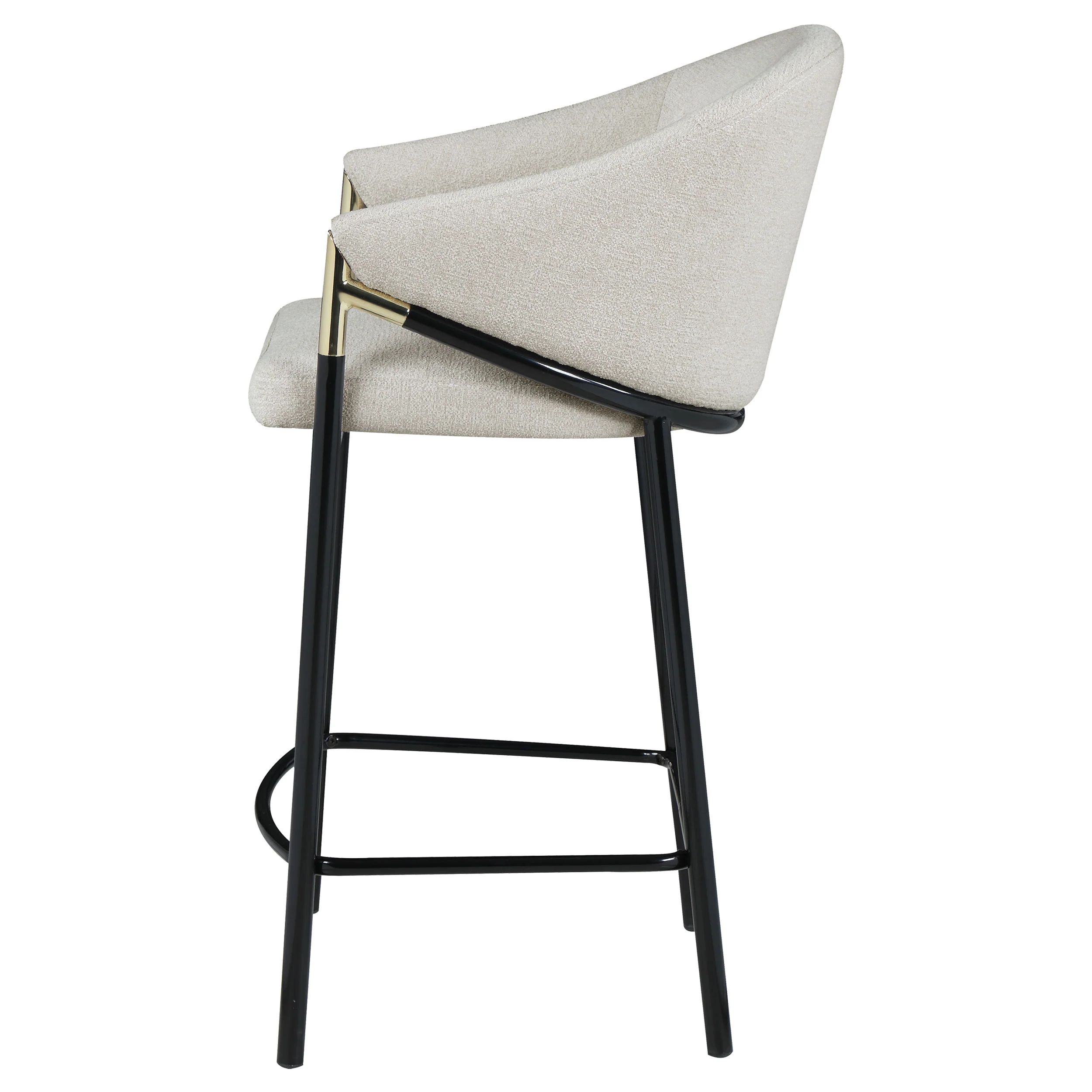 Chadwick Fabric Upholstered Counter Chair Beige, Set of 2 - Image 7