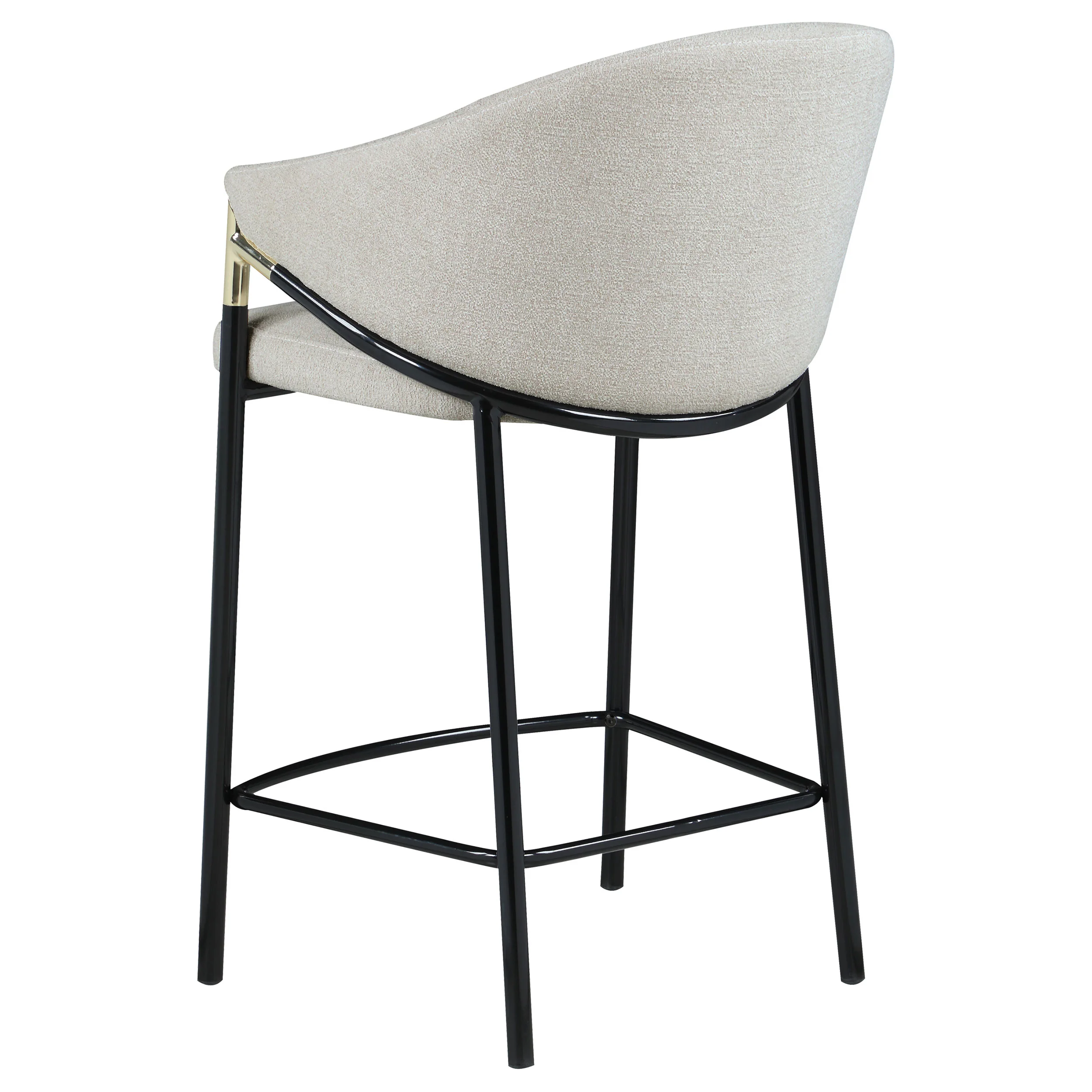 Chadwick Fabric Upholstered Counter Chair Beige, Set of 2 - Image 9