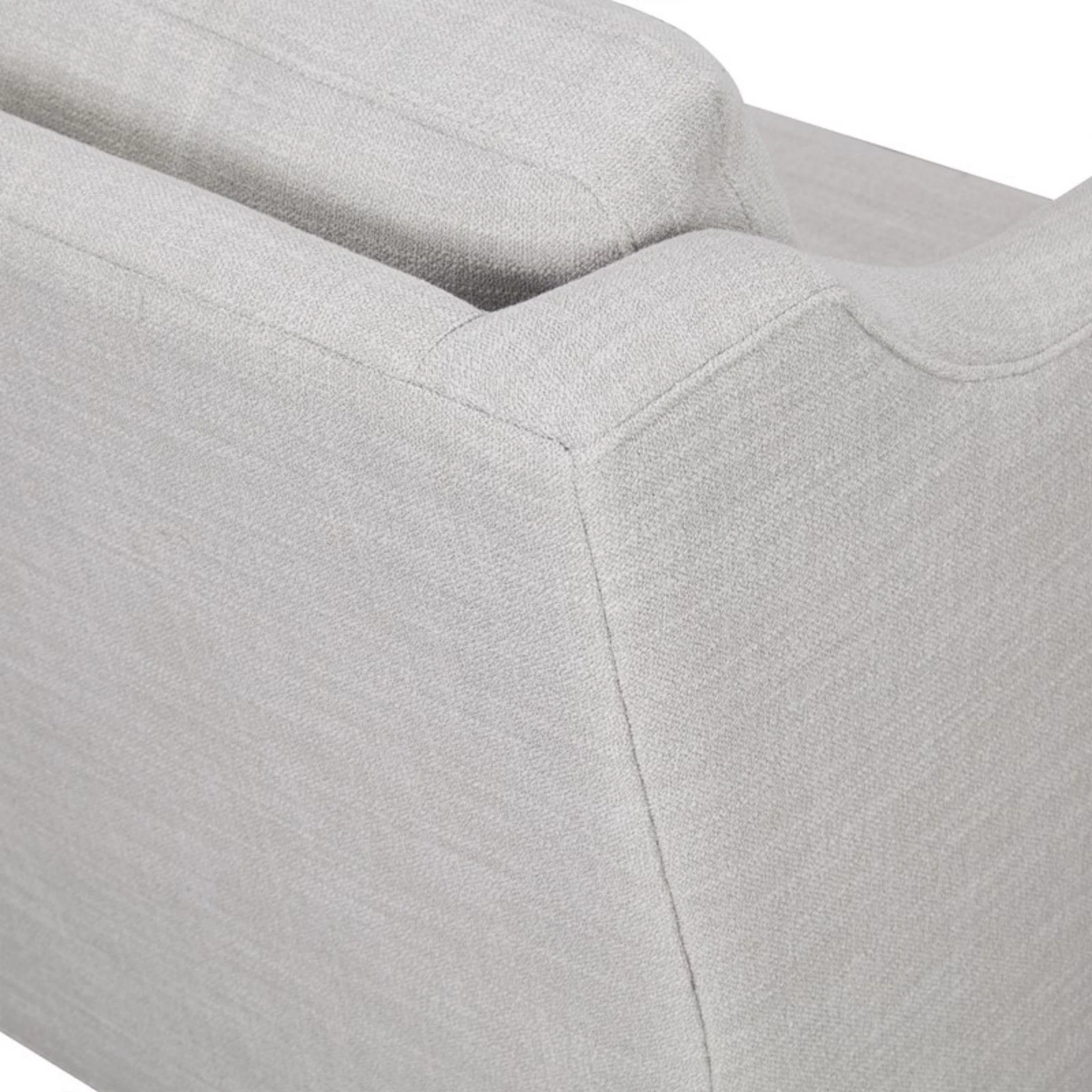 Chair With High Track Arms - Beige - Image 2