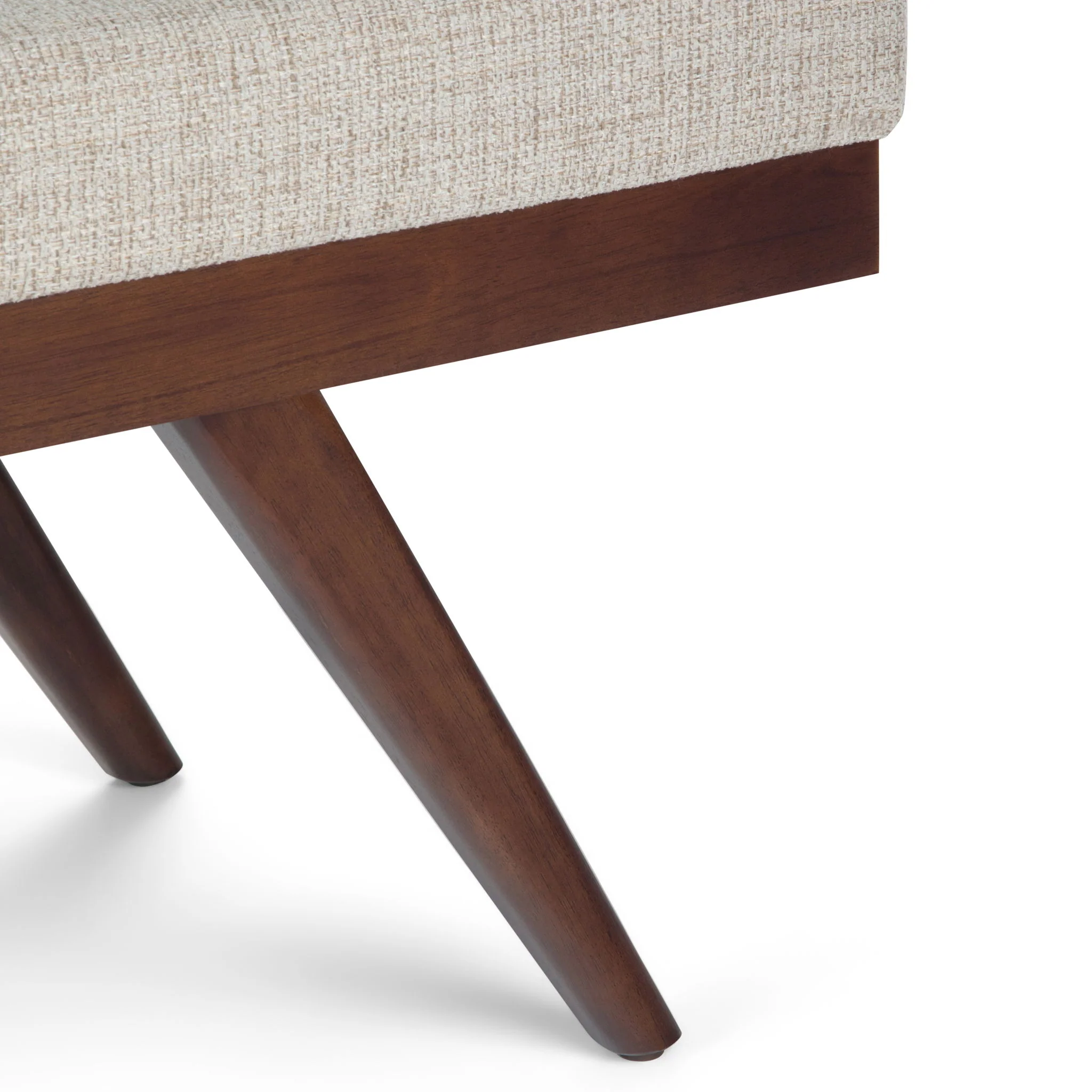 Chanelle - Mid-Century Ottoman Bench - Image 7