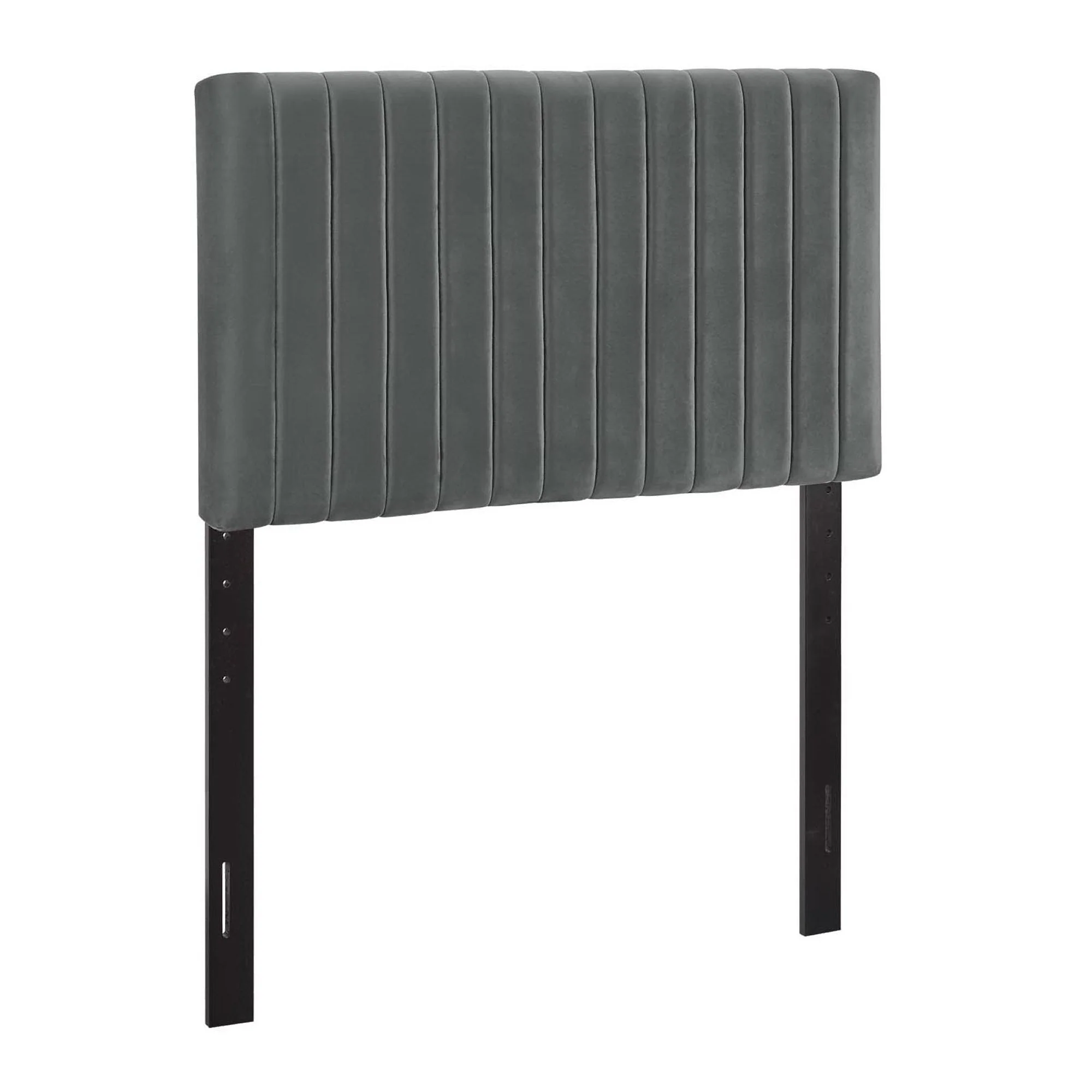 Channel Tufted Performance Velvet Headboard - Image 7