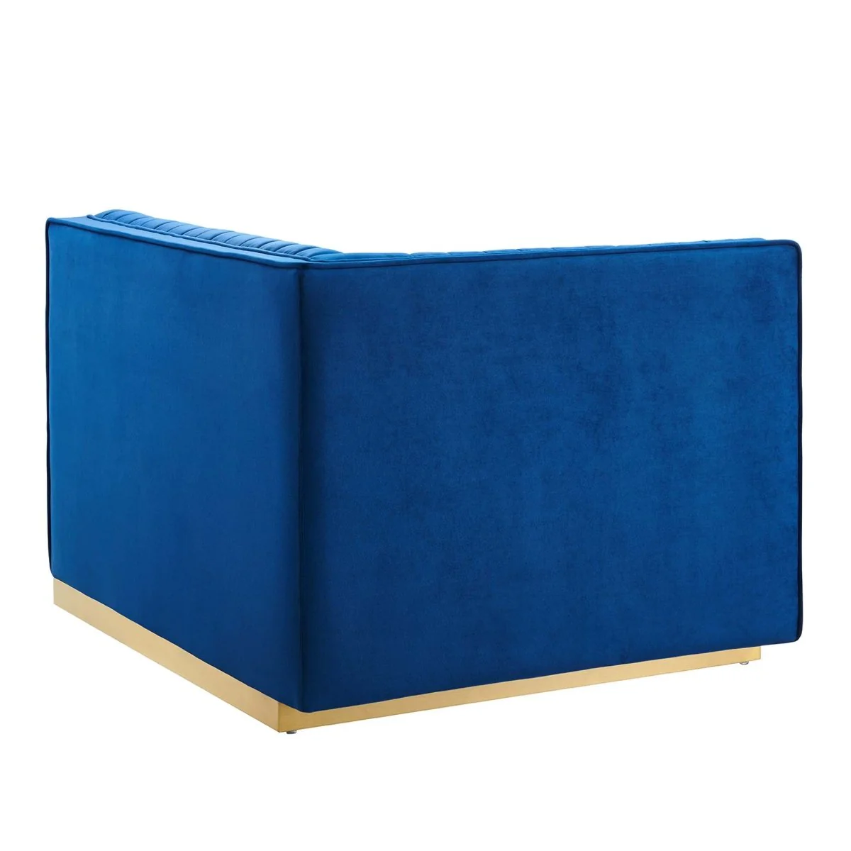 Channel Tufted Performance Velvet Modular Left-Arm Chair 41 Inch - Image 18