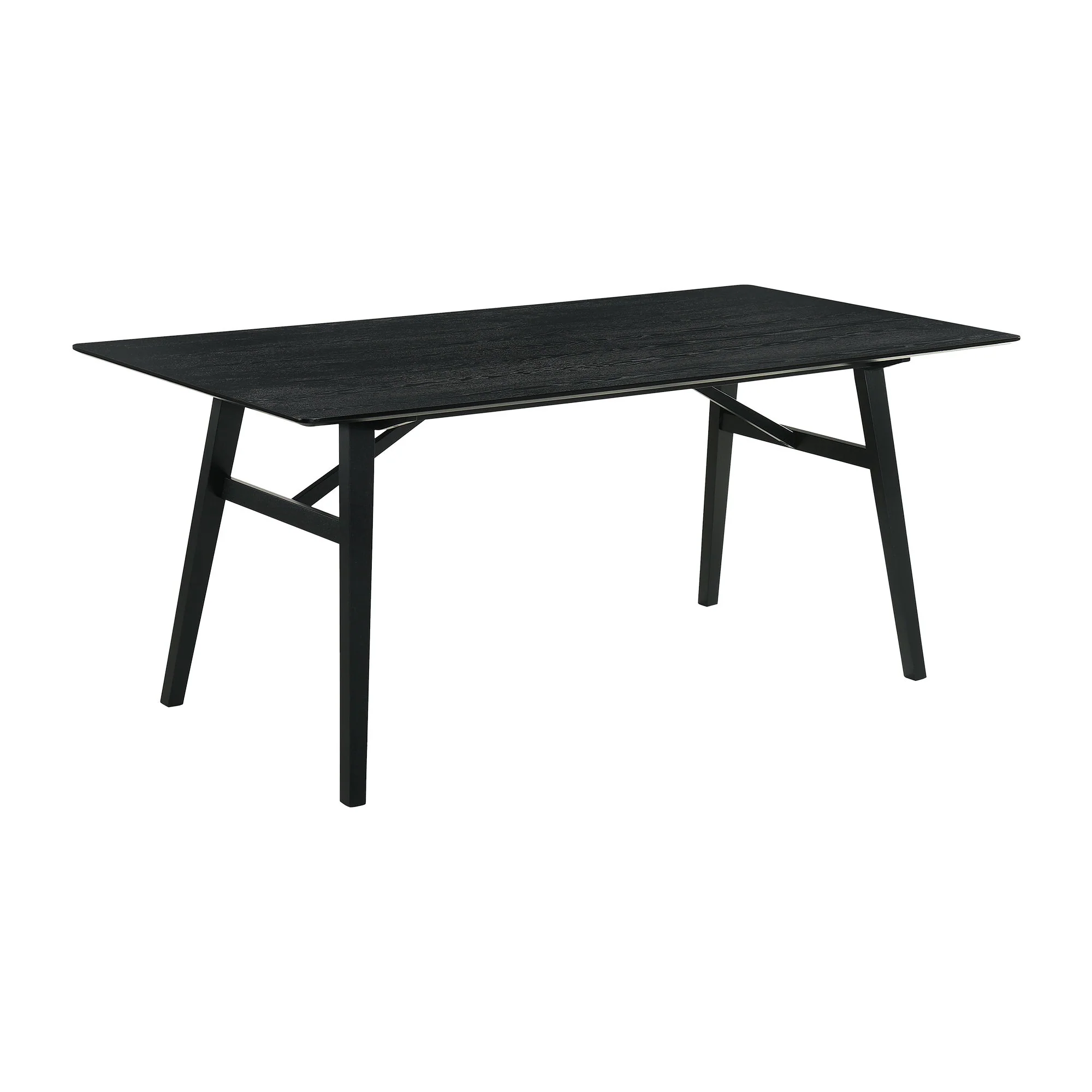 Channell - Black Wood Dining Table Set - Image 12