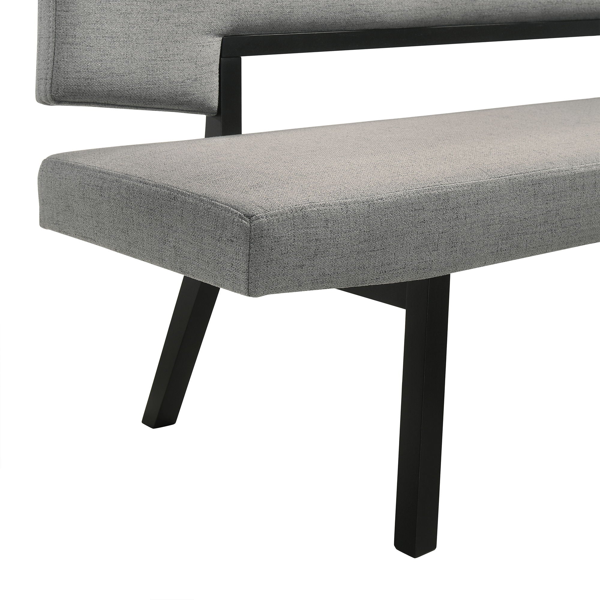 Channell - Dining Bench - Black / Charcoal - Image 7