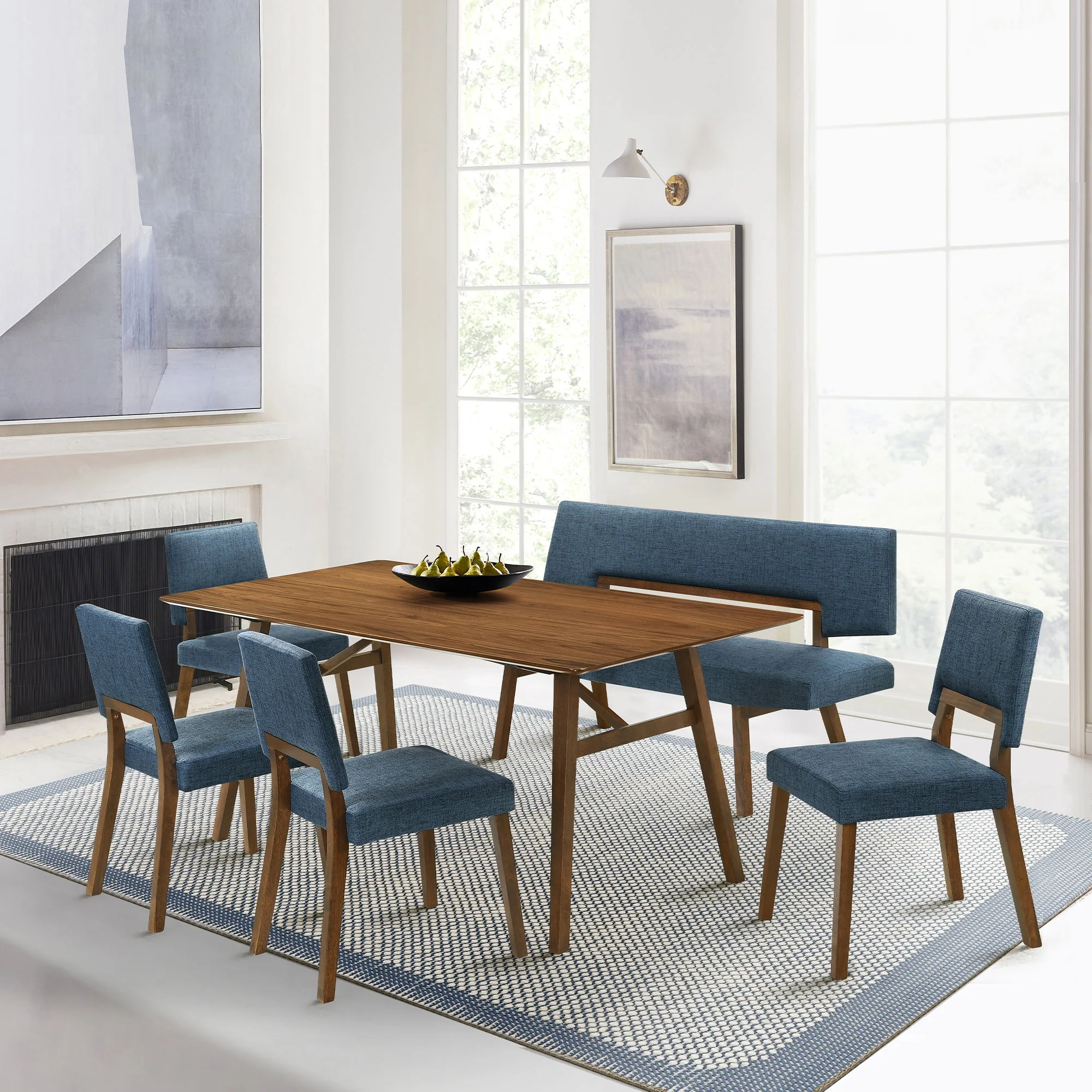 Channell - Dining Chair With Walnut Frame - Image 19