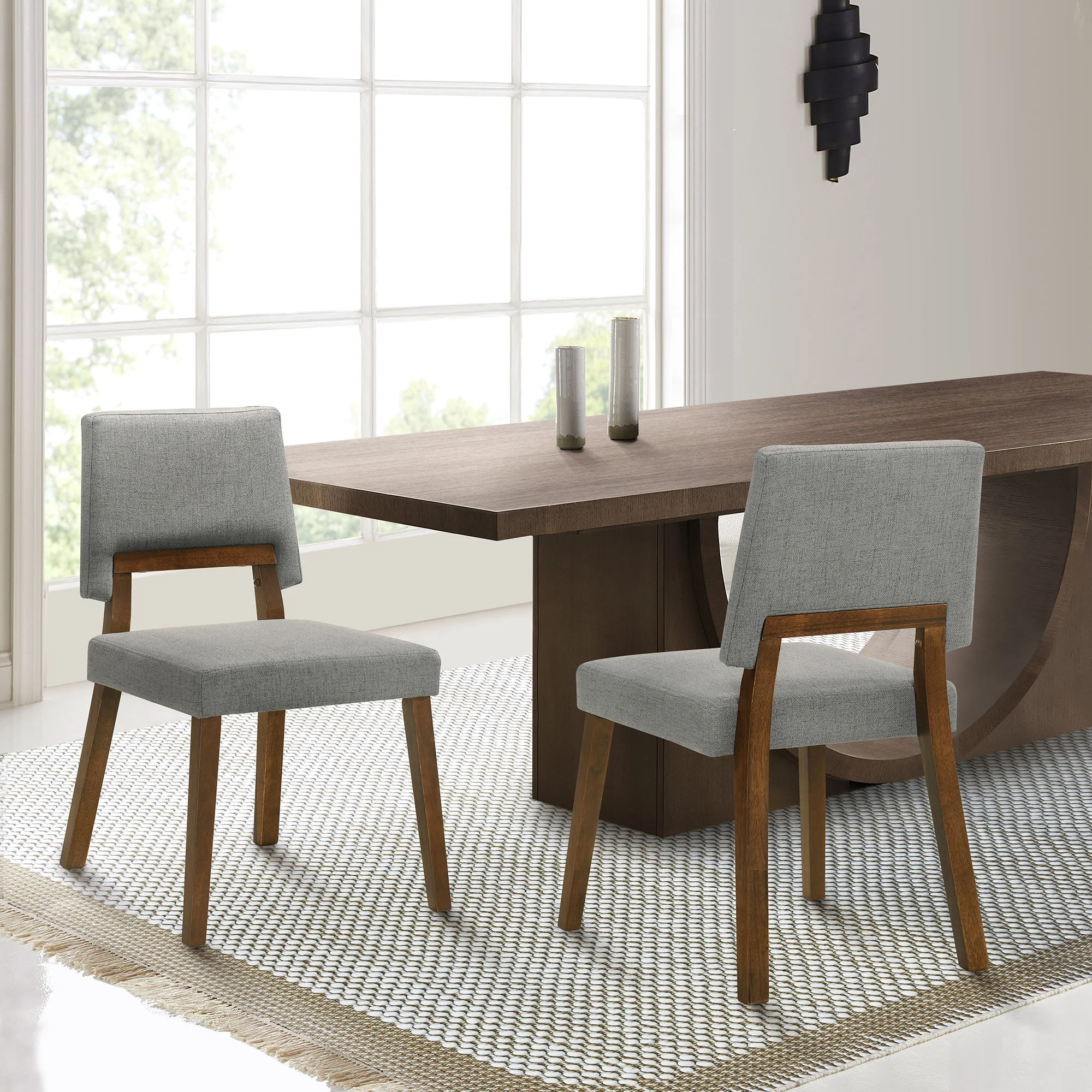 Channell - Dining Chair With Walnut Frame - Image 33