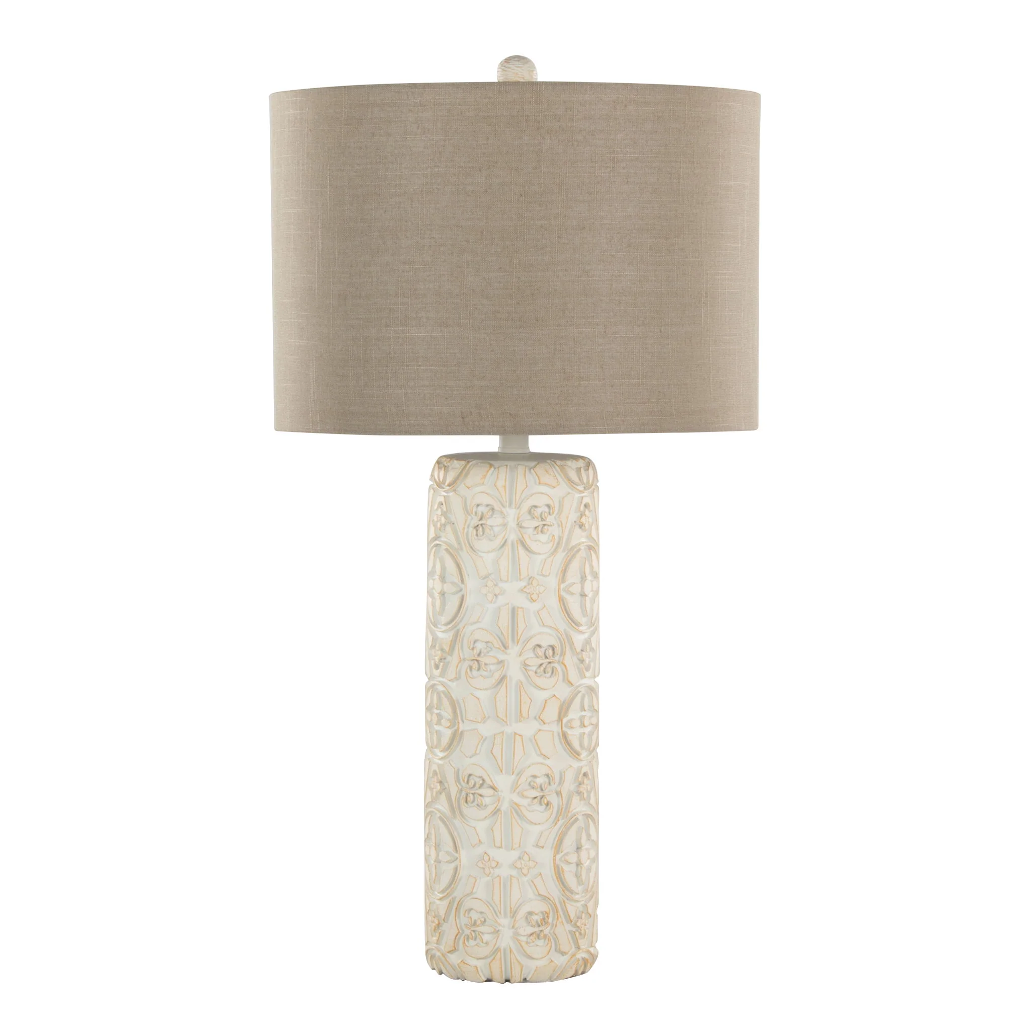 Charlotte - Contemporary Table Lamp (Set of 2) - Taos Brown / Beige - Image 4