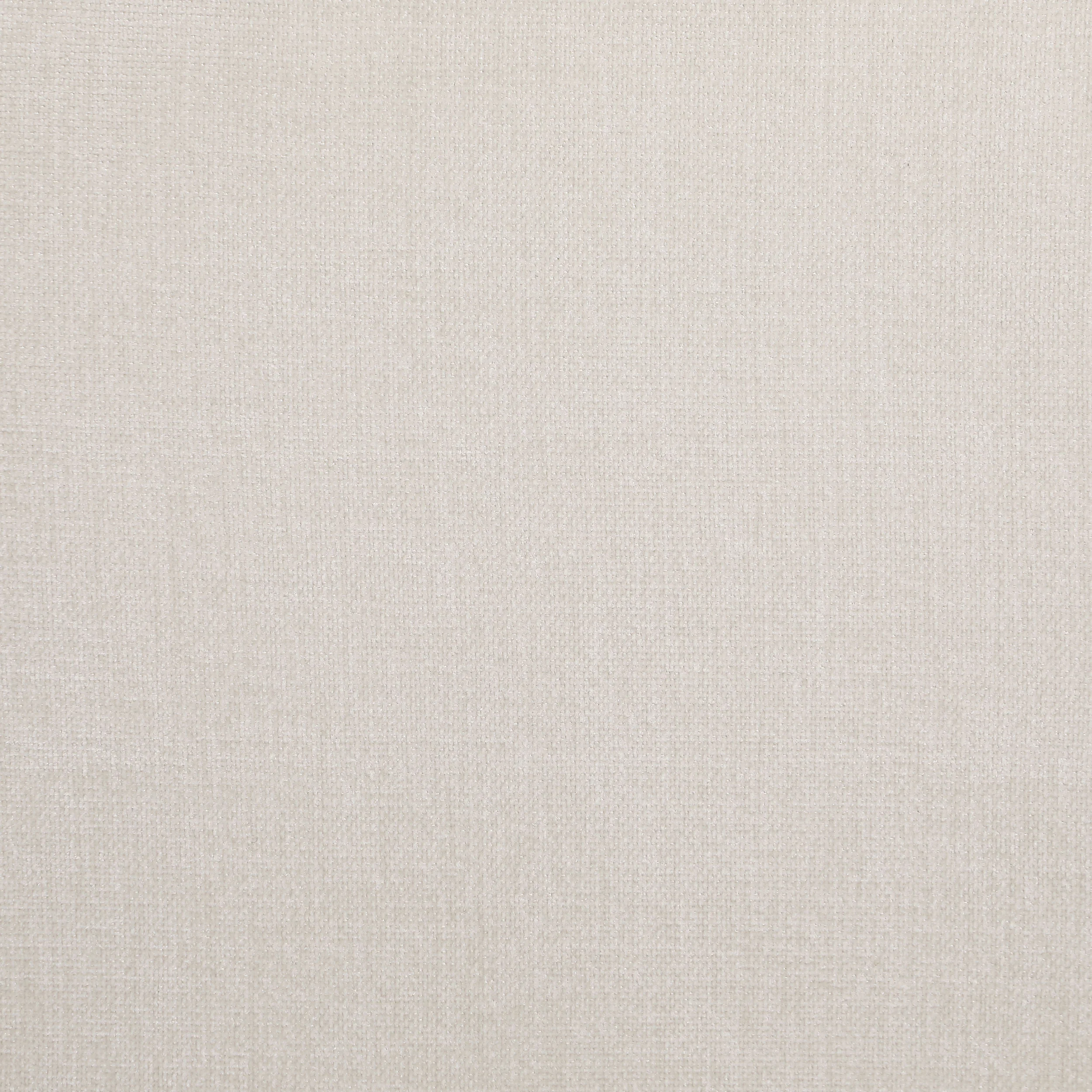 Charlotte Upholstered Curved Armless Chair in Ivory - Image 7
