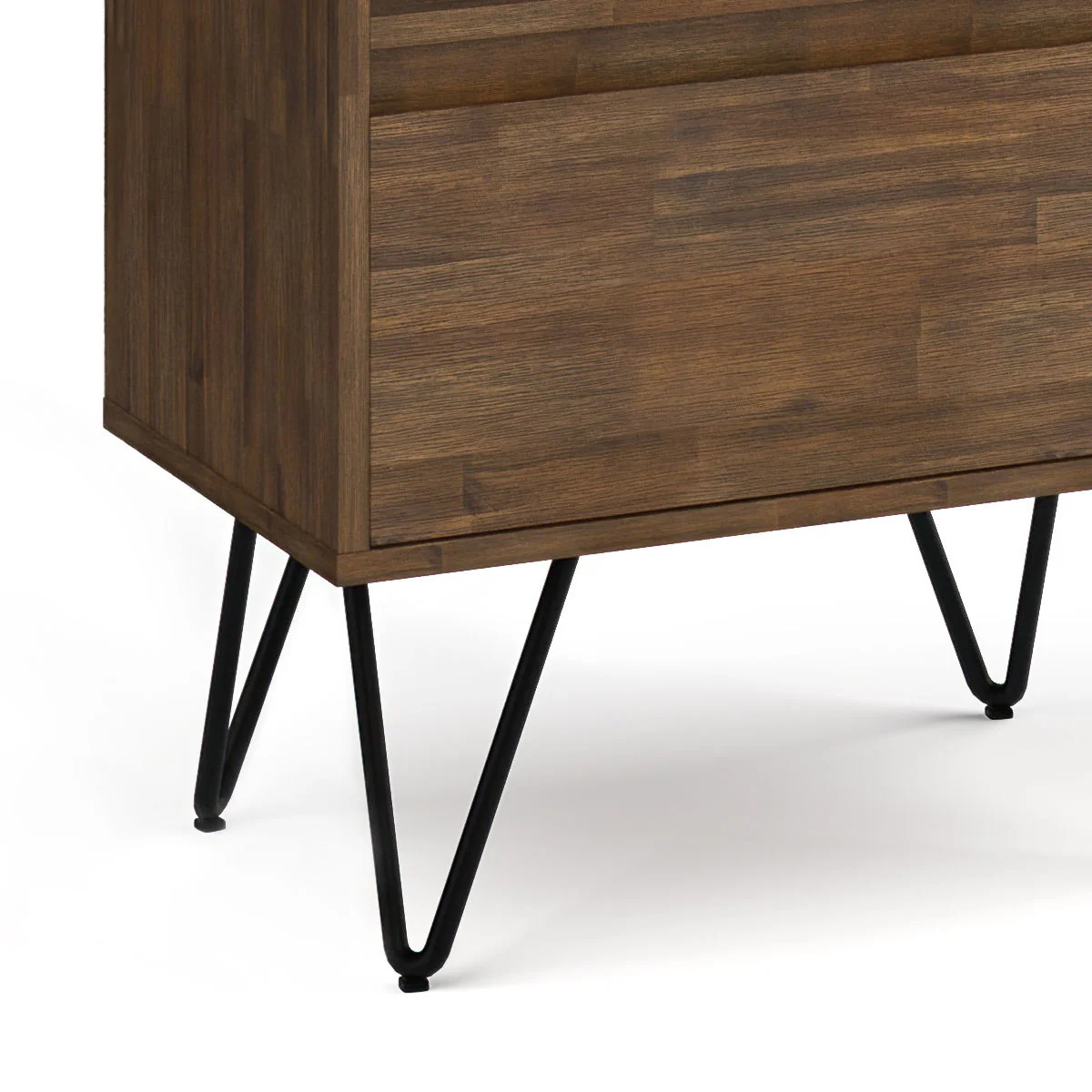 Chase - Tall Bookcase - Rustic Natural Aged Brown - Image 9