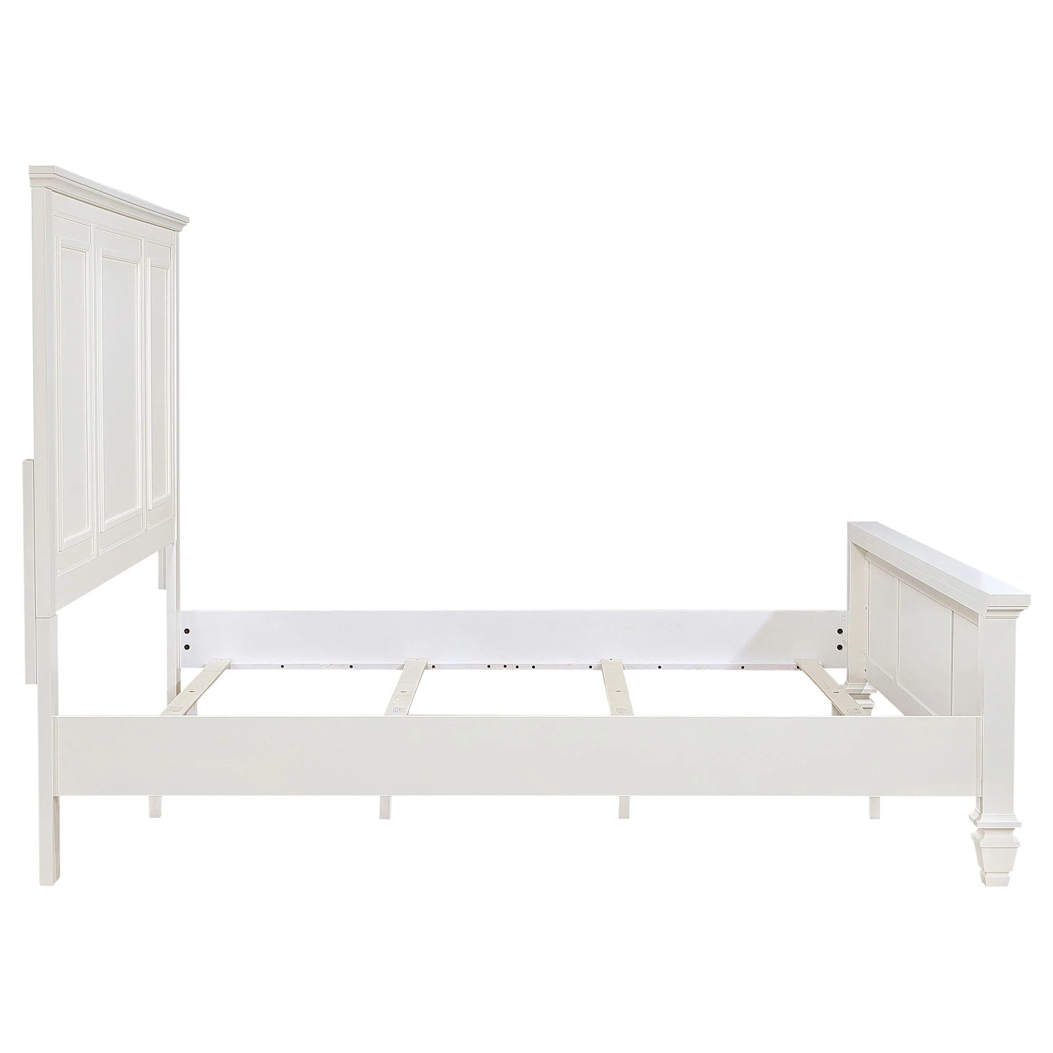 Chelema - Eastern King Panel Bed - Cream White - Image 8
