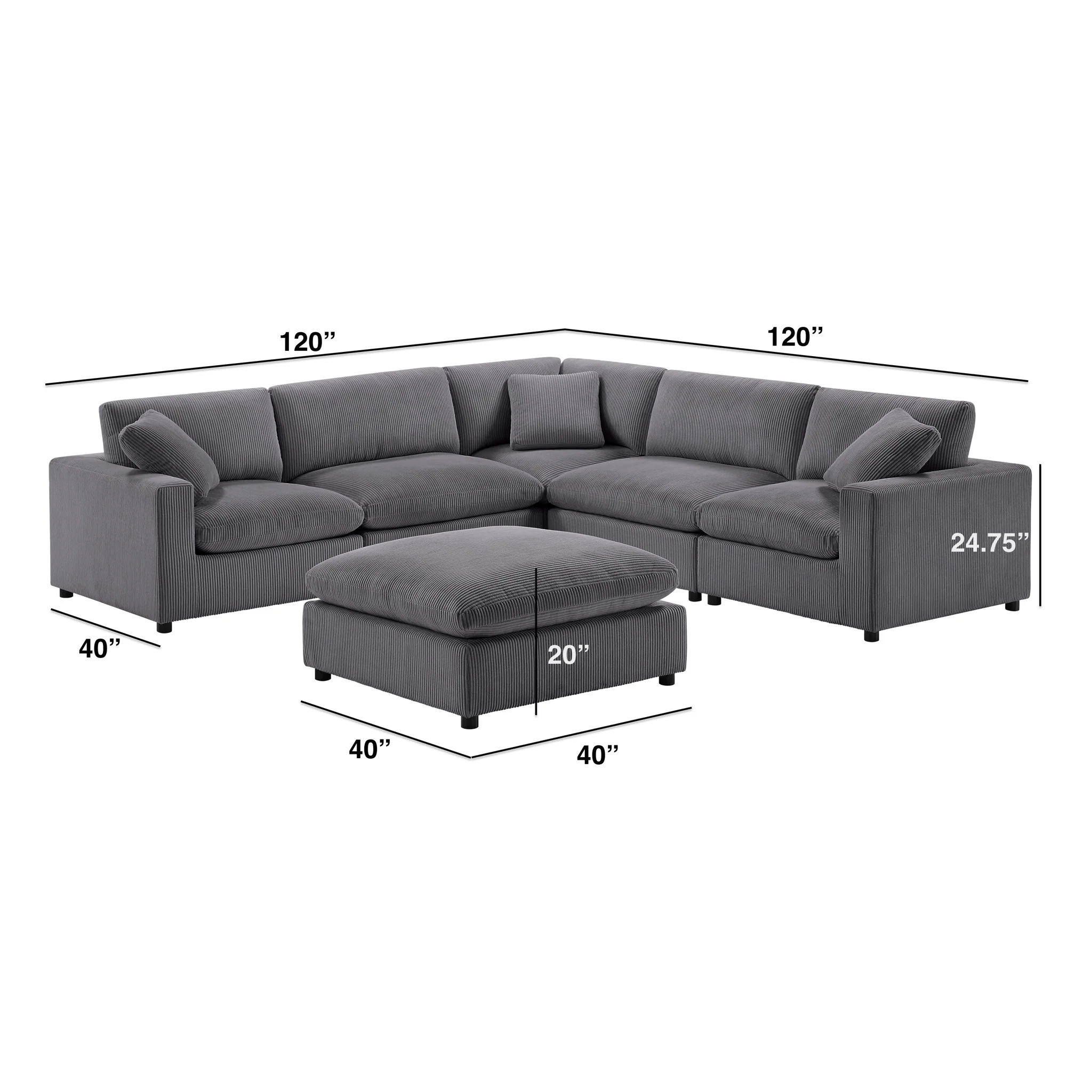 Chelsea - Modular Sectional - Image 35