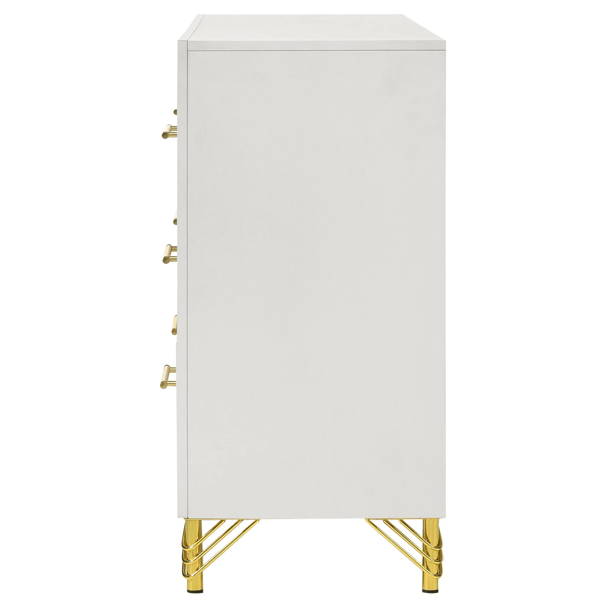 Chesney - 6 Drawer Bedroom Dresser - White - Image 7