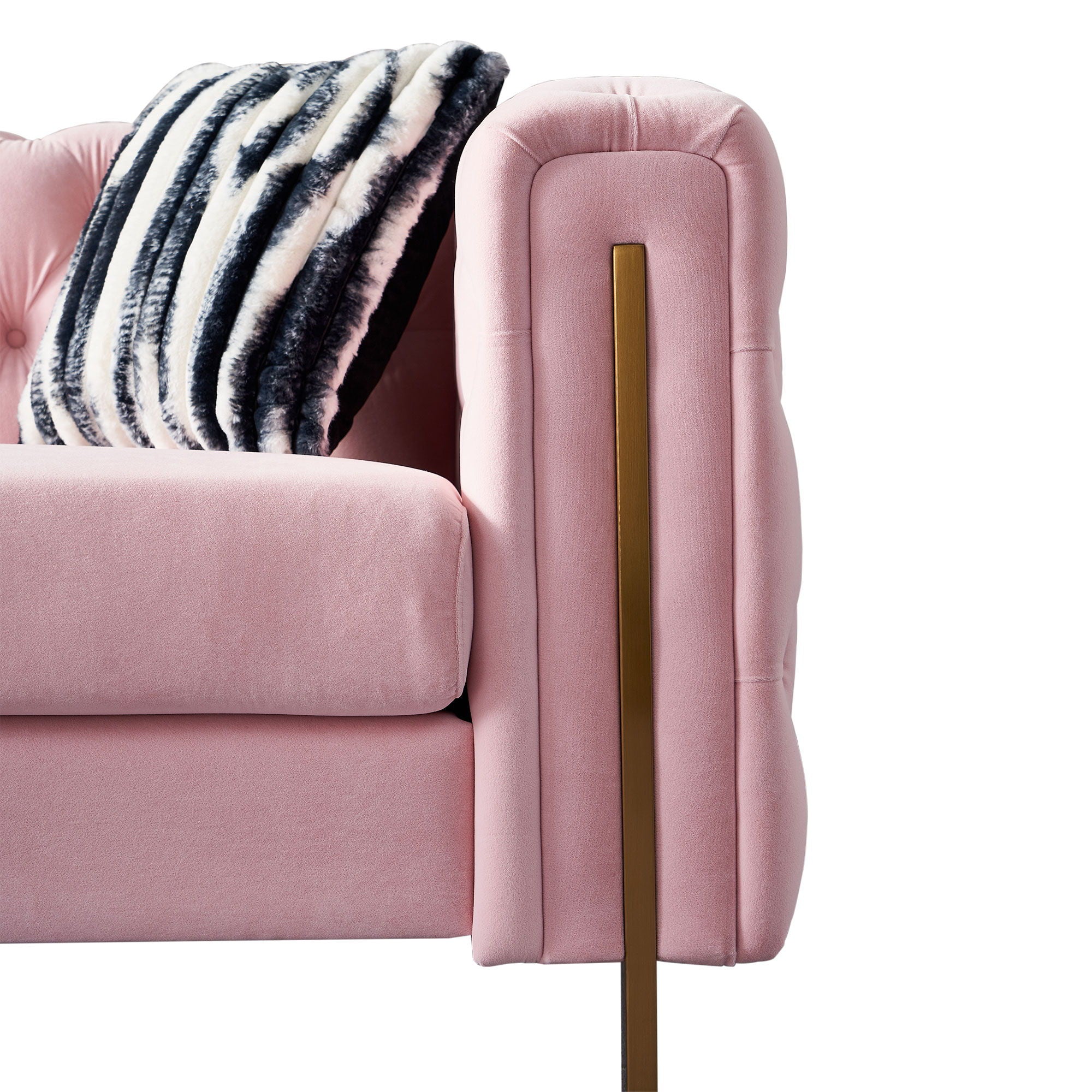Chesterfield - Modern Tufted Living Room Sofa, 84.25''W Couch - Image 16