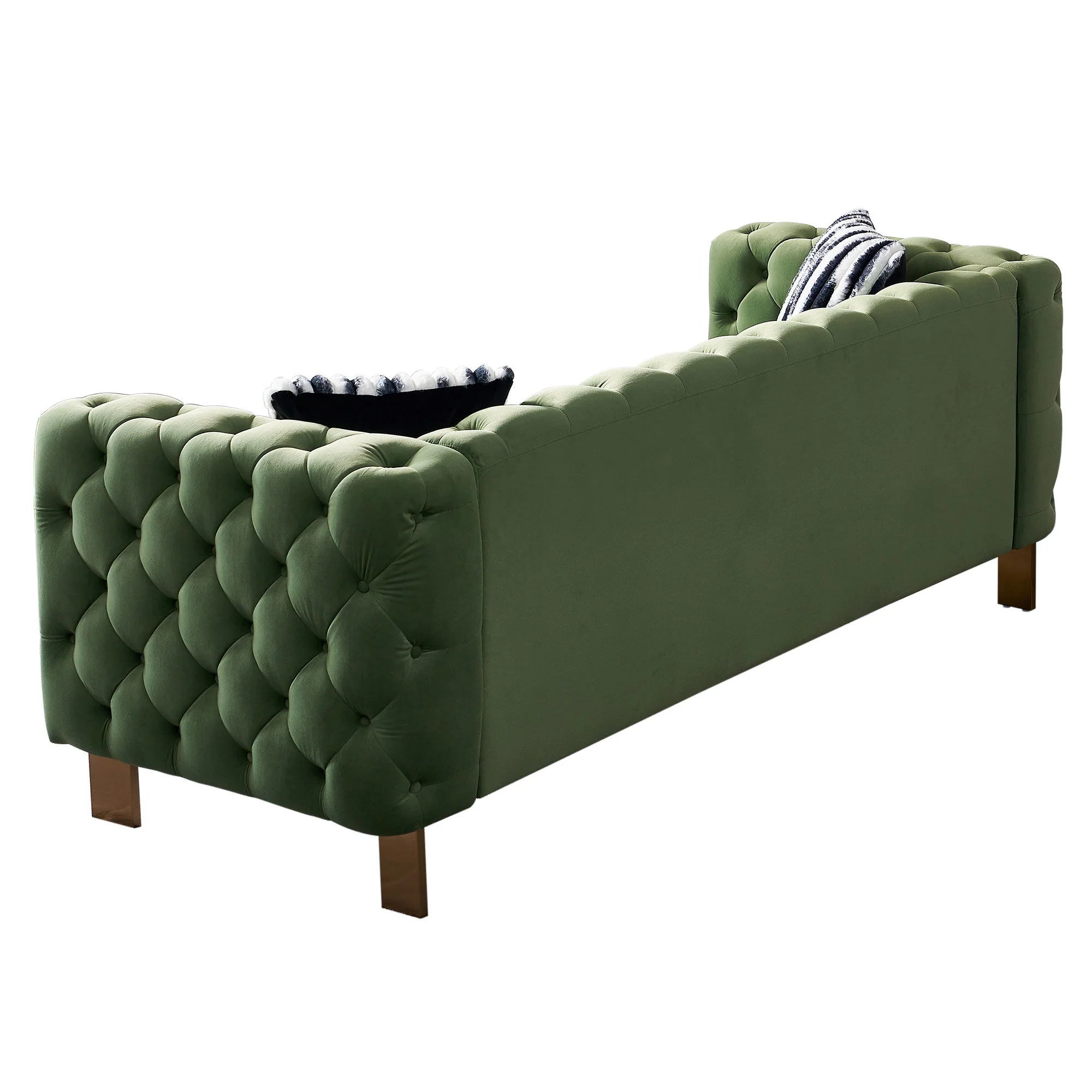 Chesterfield - Modern Tufted Living Room Sofa, 84.25''W Couch - Image 18