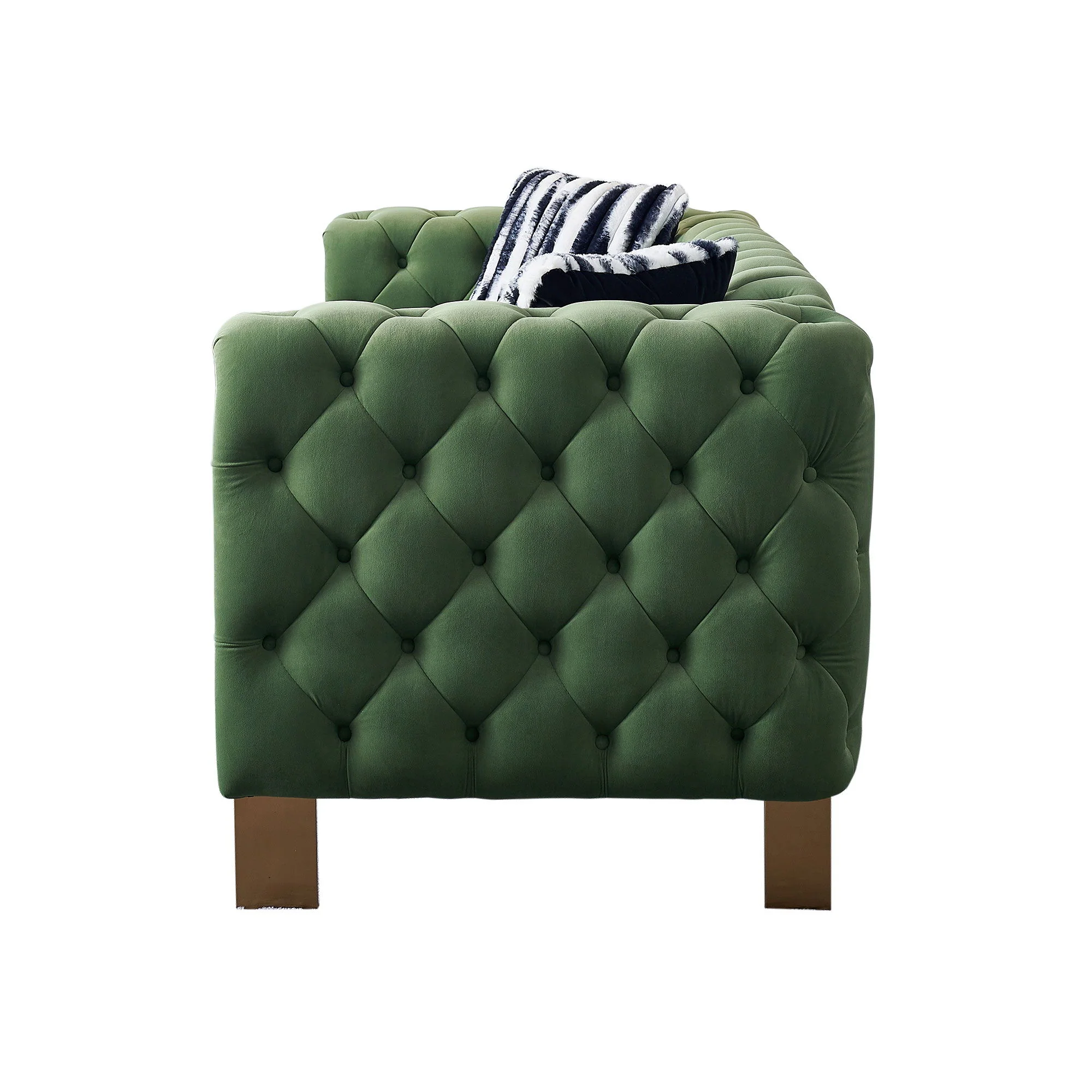 Chesterfield - Modern Tufted Living Room Sofa, 84.25''W Couch - Image 22