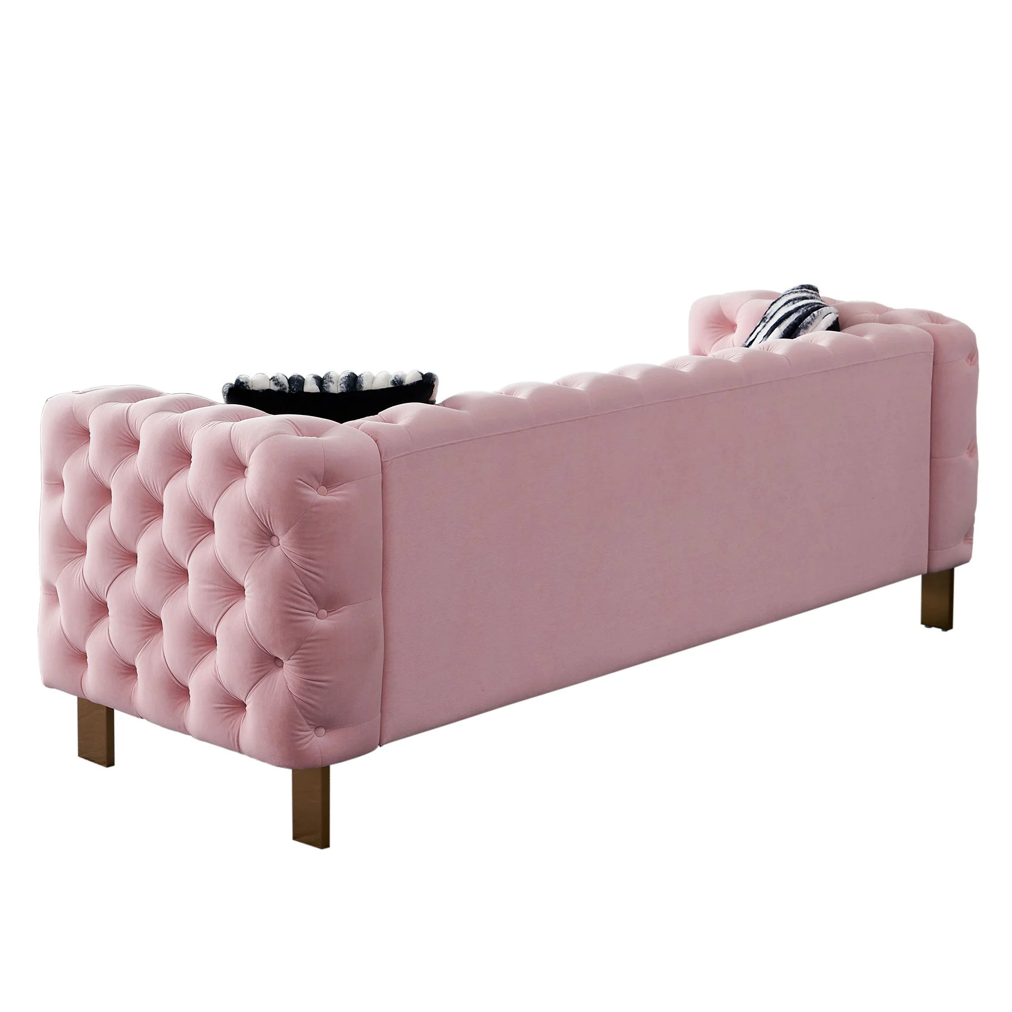 Chesterfield - Modern Tufted Living Room Sofa, 84.25''W Couch - Image 28