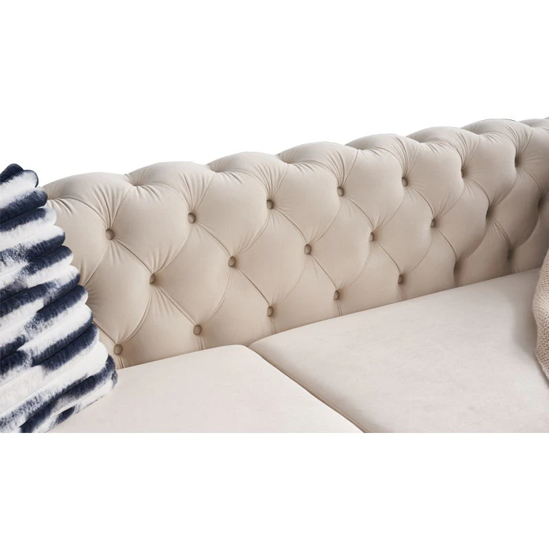 Chesterfield - Modern Tufted Living Room Sofa, 84.25''W Couch - Image 29