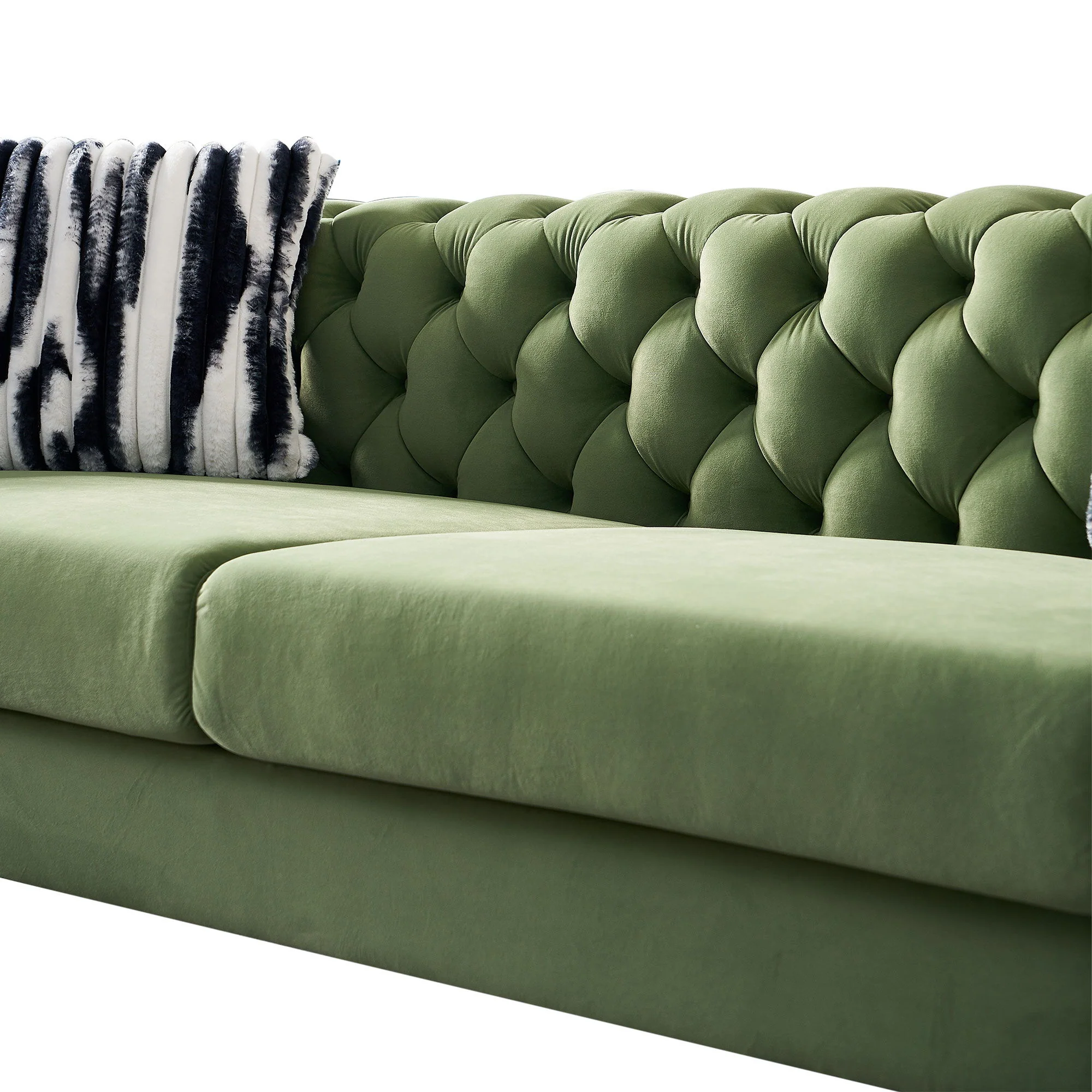 Chesterfield - Modern Tufted Living Room Sofa, 84.25''W Couch - Image 33
