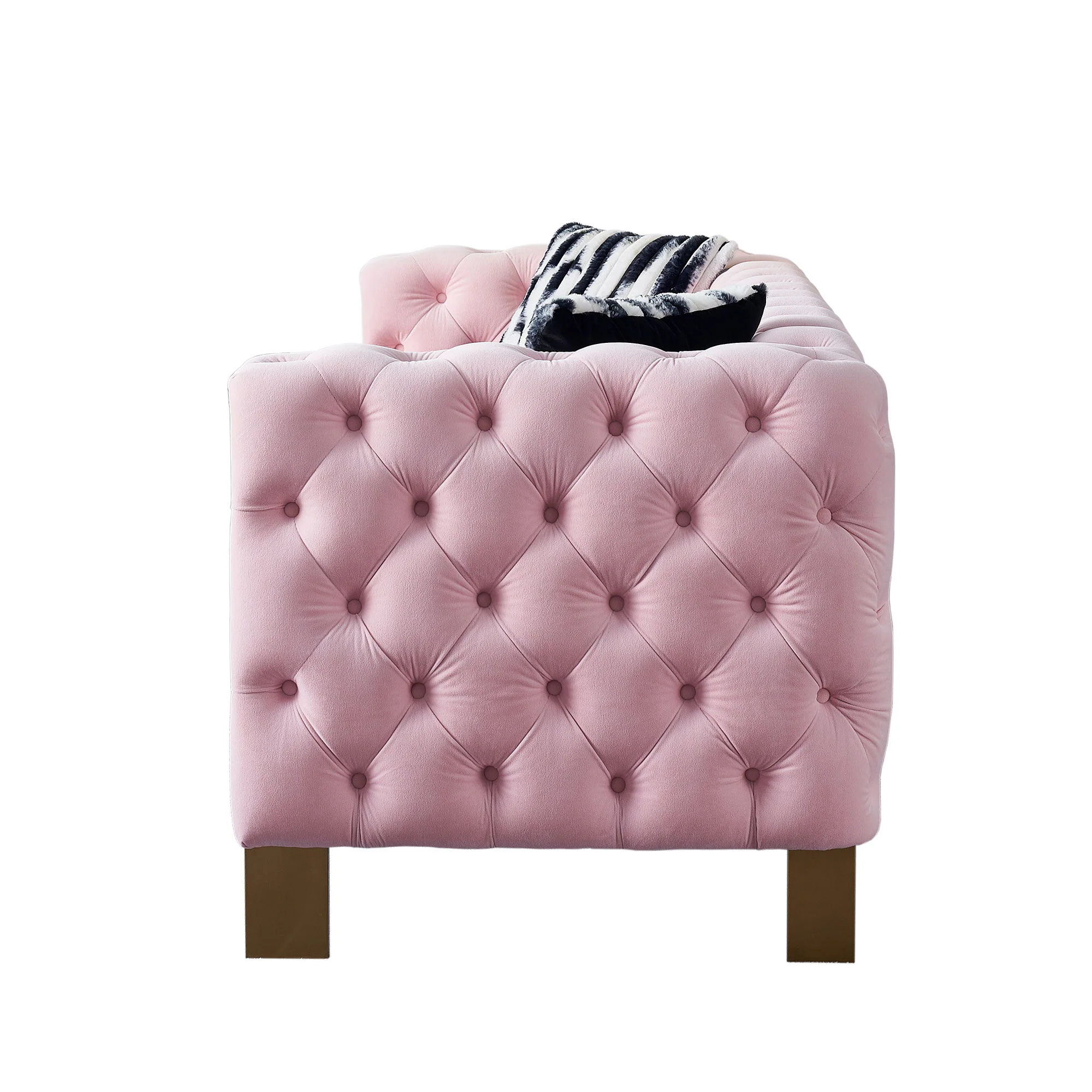 Chesterfield - Modern Tufted Living Room Sofa, 84.25''W Couch - Image 39