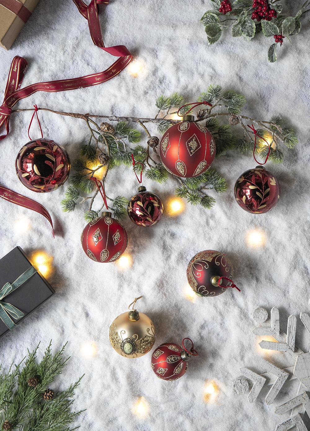 Christmas Ball, Decorative Hanging Ball Christmas Tree Ornaments For Holiday Decorations - Image 15