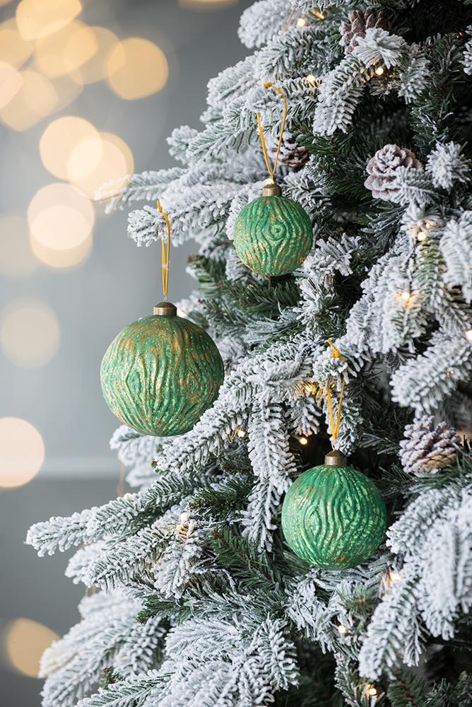 Christmas Ball Glass Decorative Hanging Ball Christmas Tree Ornaments For Holiday Party Decorations - Image 42