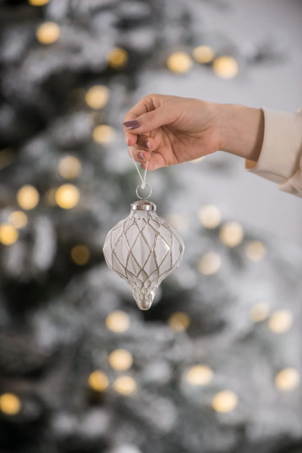 Christmas Ball Ornaments, Decorative Hanging Ball Christmas Tree Ornaments - Image 10