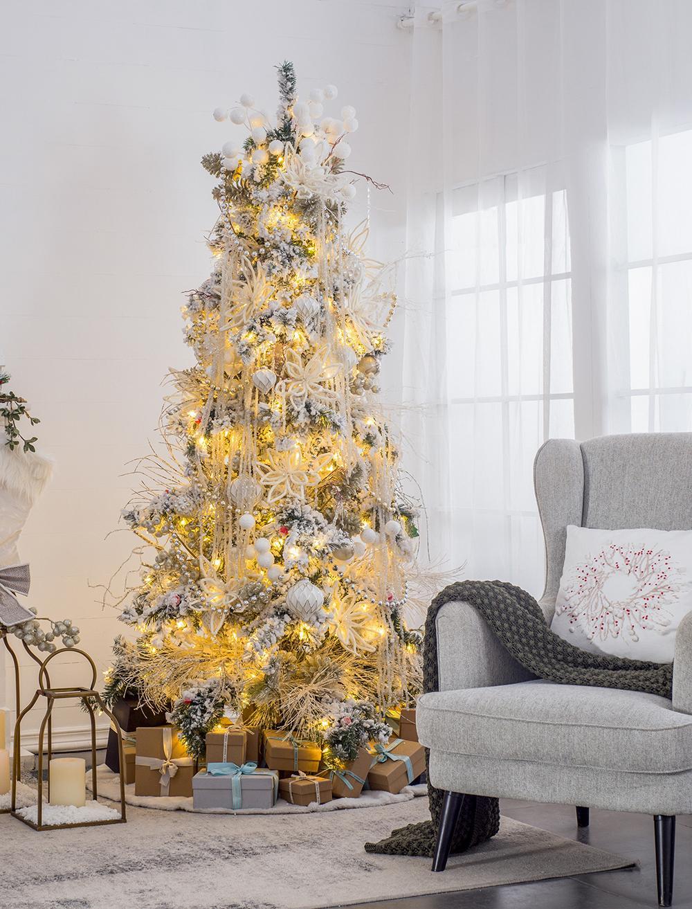 Christmas Ball Ornaments, Decorative Hanging Ball Christmas Tree Ornaments - Image 12