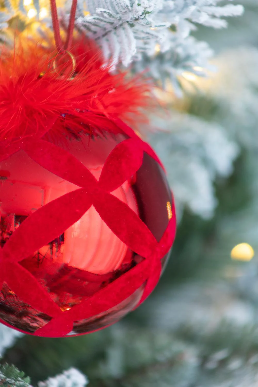 Christmas Ball Ornaments, Decorative Hanging Ball Tree Ornaments For Holiday Party Decorations - Image 14