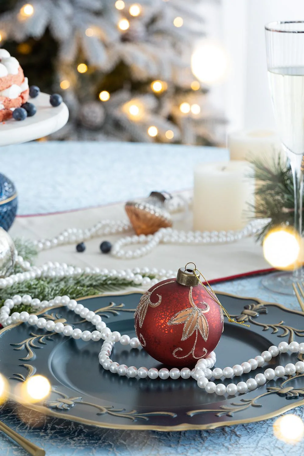 Christmas Ball Ornaments Decorative Hanging Tree Ornaments For Holiday Party Decorations - Image 15